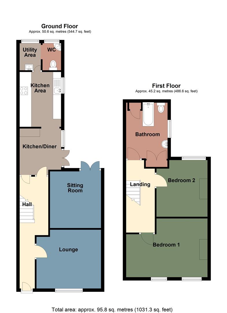 6, Whittington Street, Neath floorplan