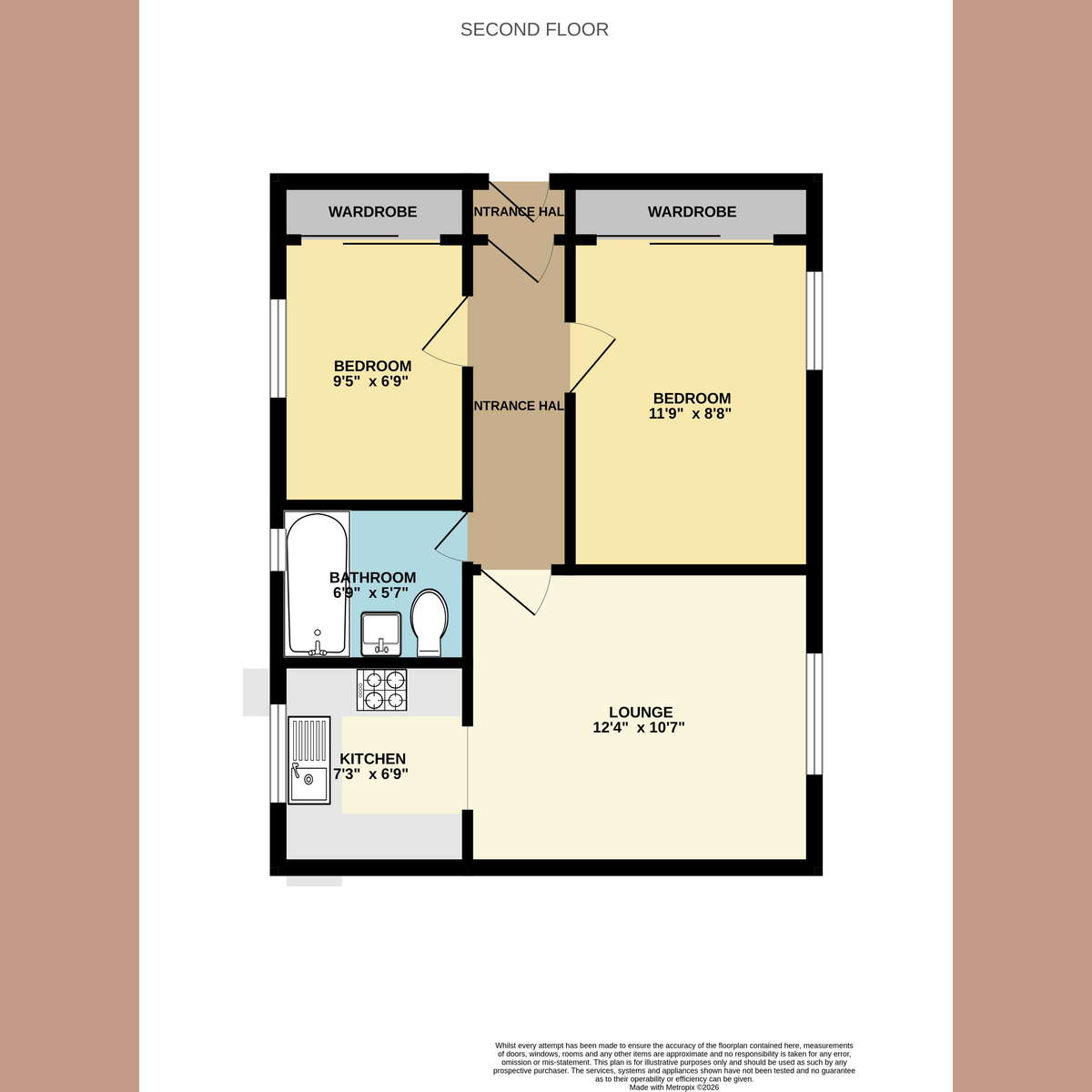 46, Tallow Gate, Chelmsford floorplan