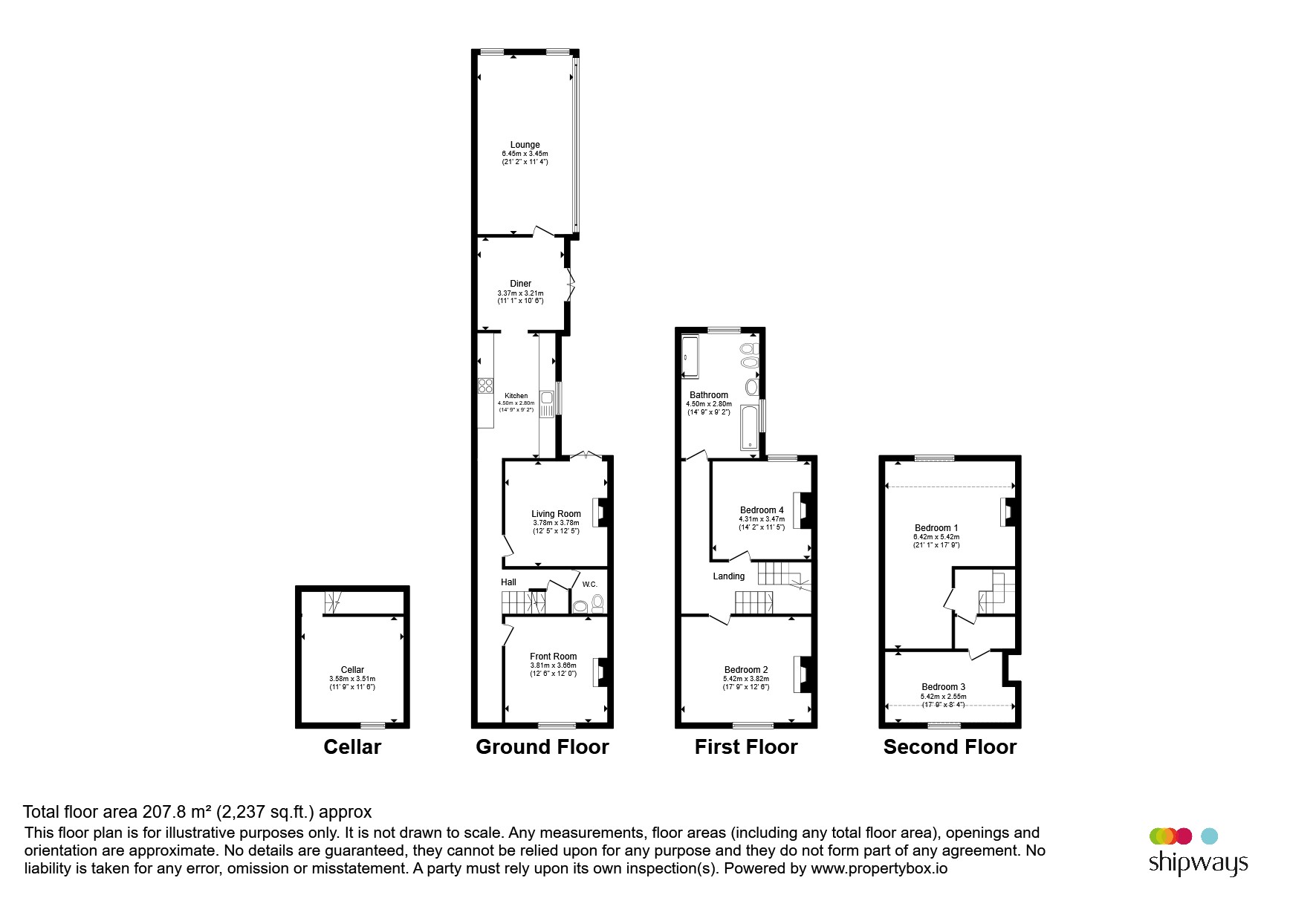 15, Reservoir Retreat, Birmingham floorplan
