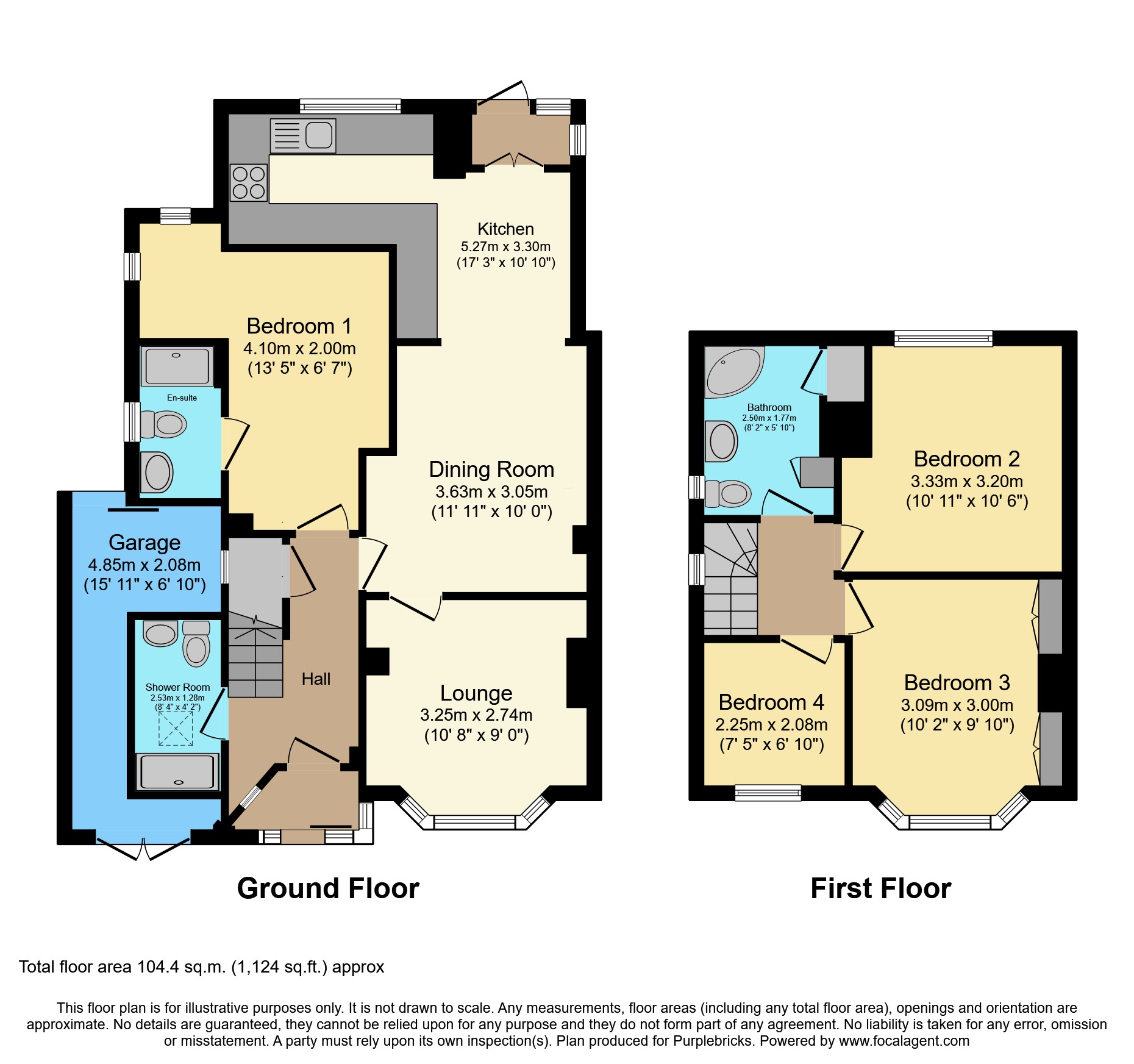 Charlbury Road, Nottingham, NG8 floorplan