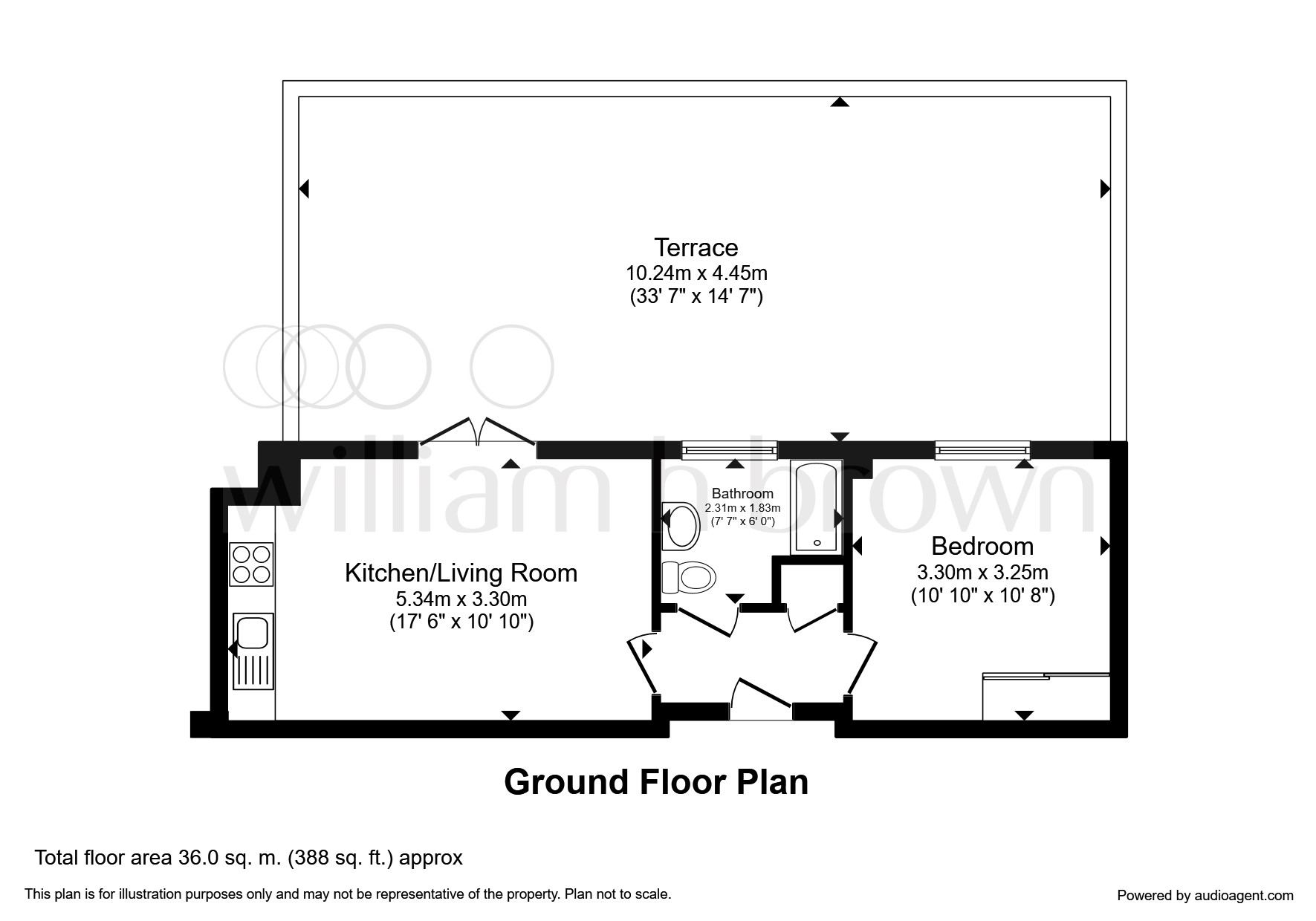 1 Bedrooms Flat for sale in Camp Road, St. Albans AL1