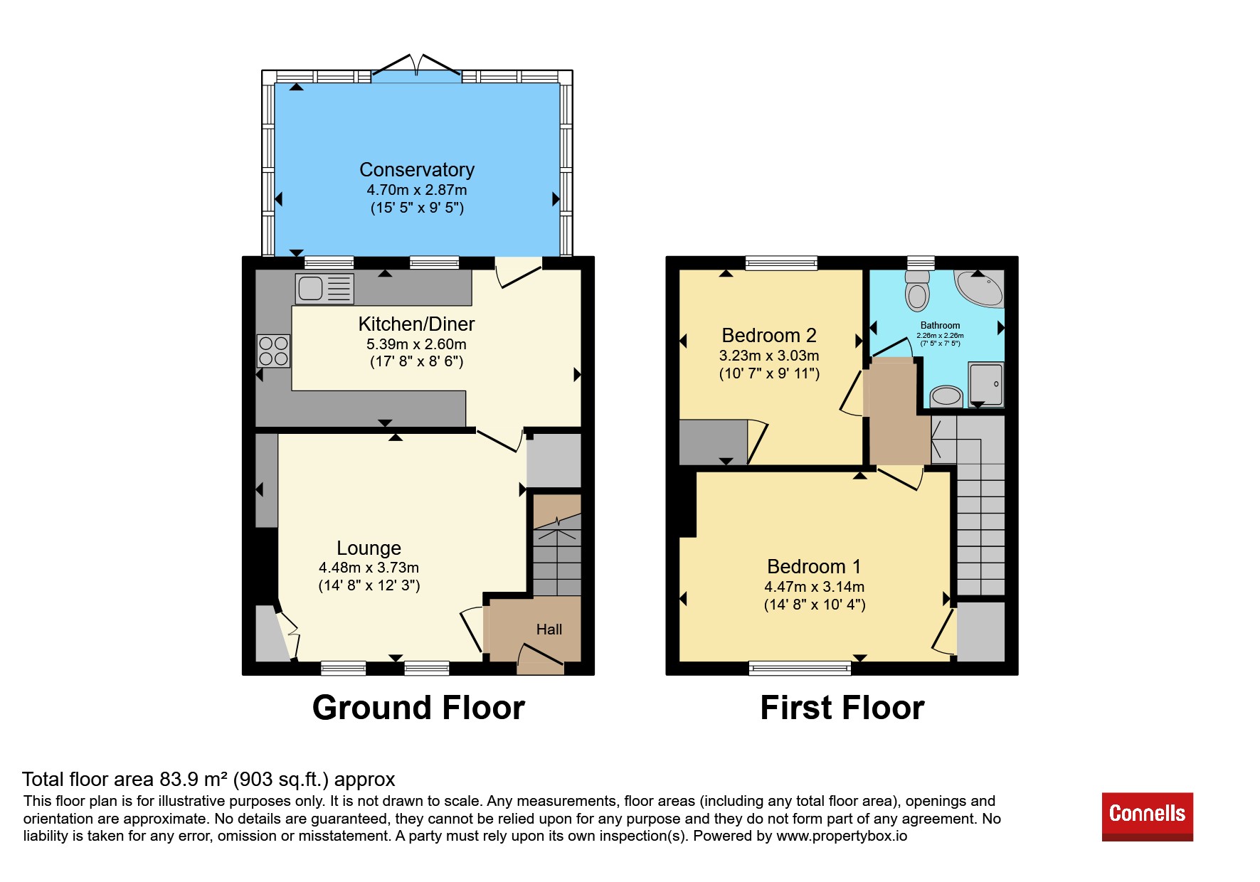 6, Hampden Road, Ashford floorplan