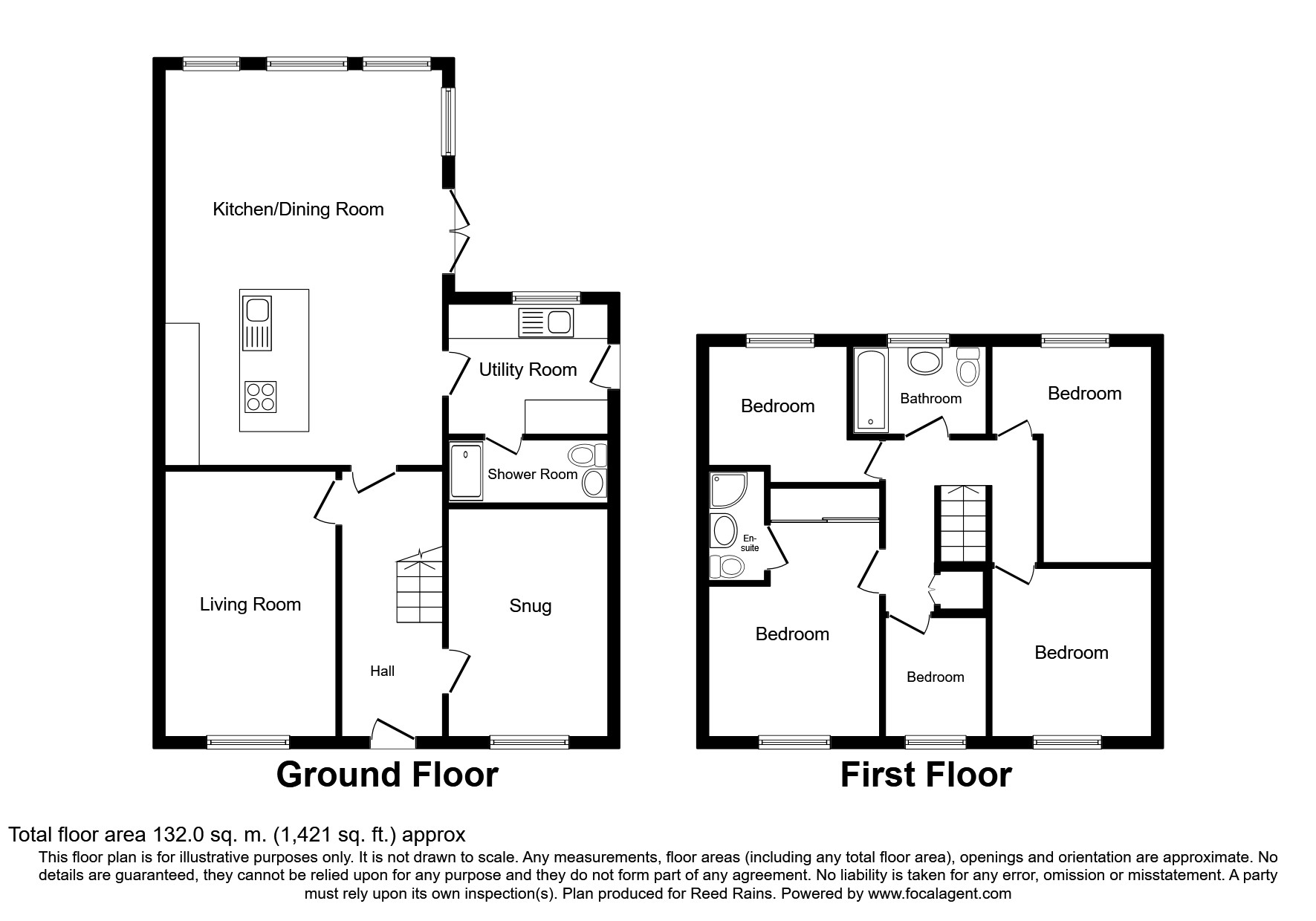 Willow Gardens, Townville, Castleford, West Yorkshire WF10, 5 bedroom
