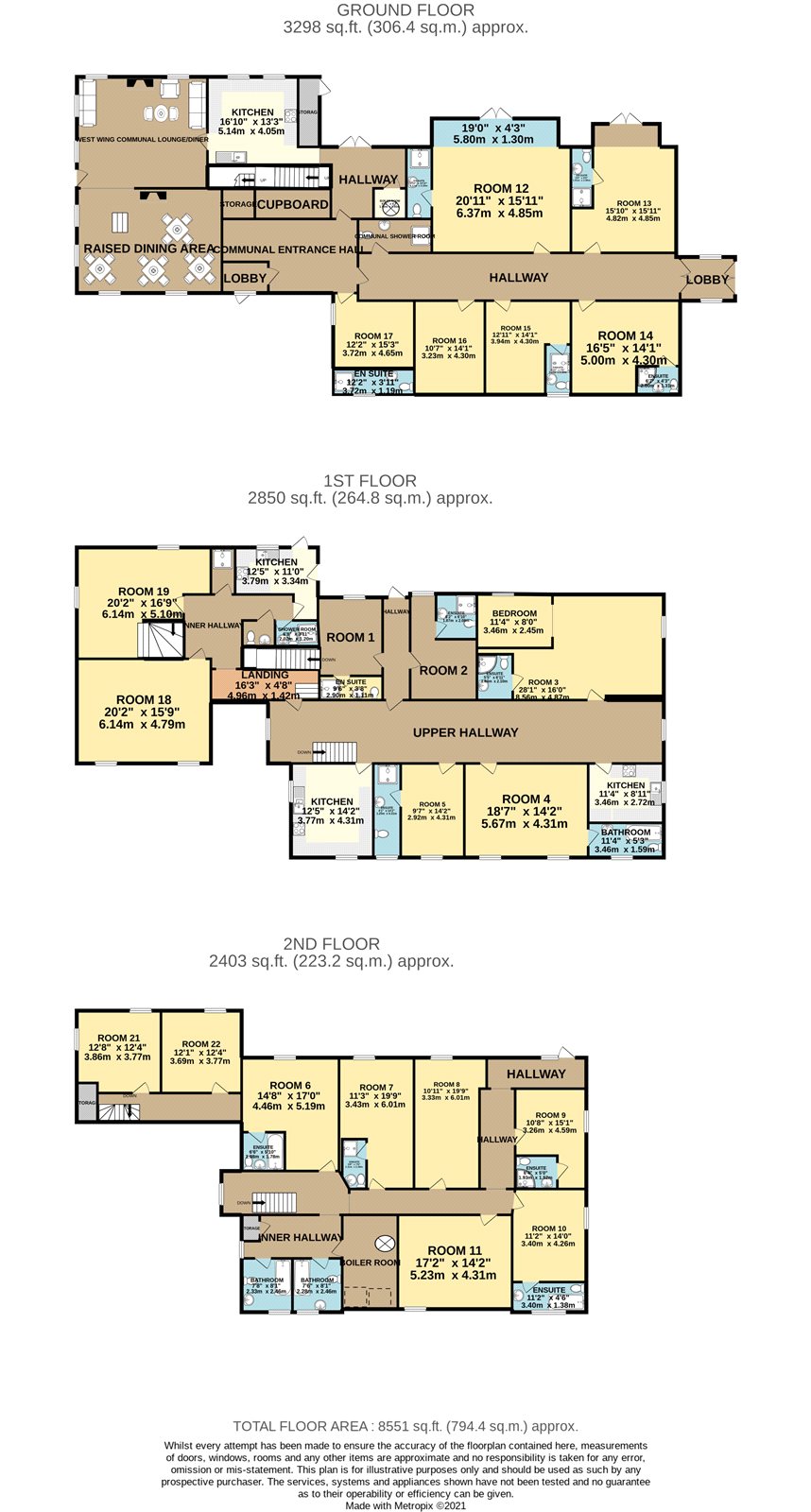 The Roebuck Room 14, Oxford Road, Reading floorplan