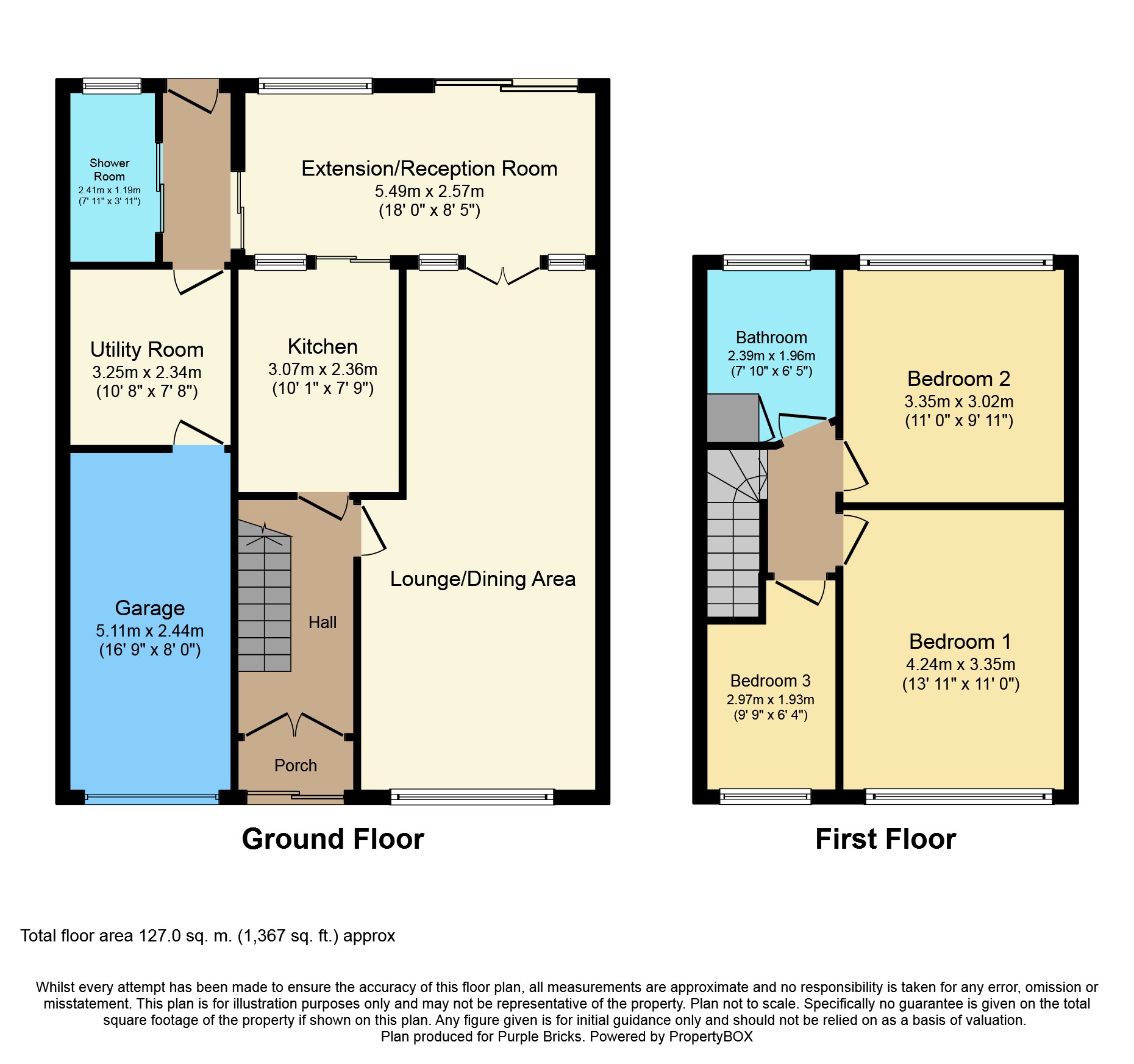 3 Bedrooms End terrace house for sale in Lime Walk, Chelmsford CM2