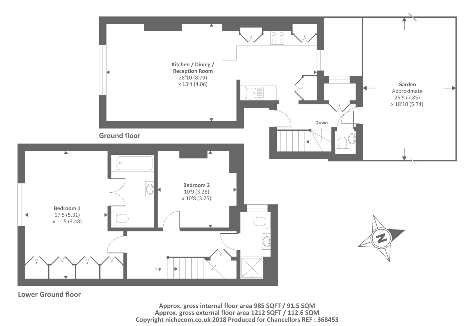 2 Bedrooms Flat to rent in Durham Terrace W2,