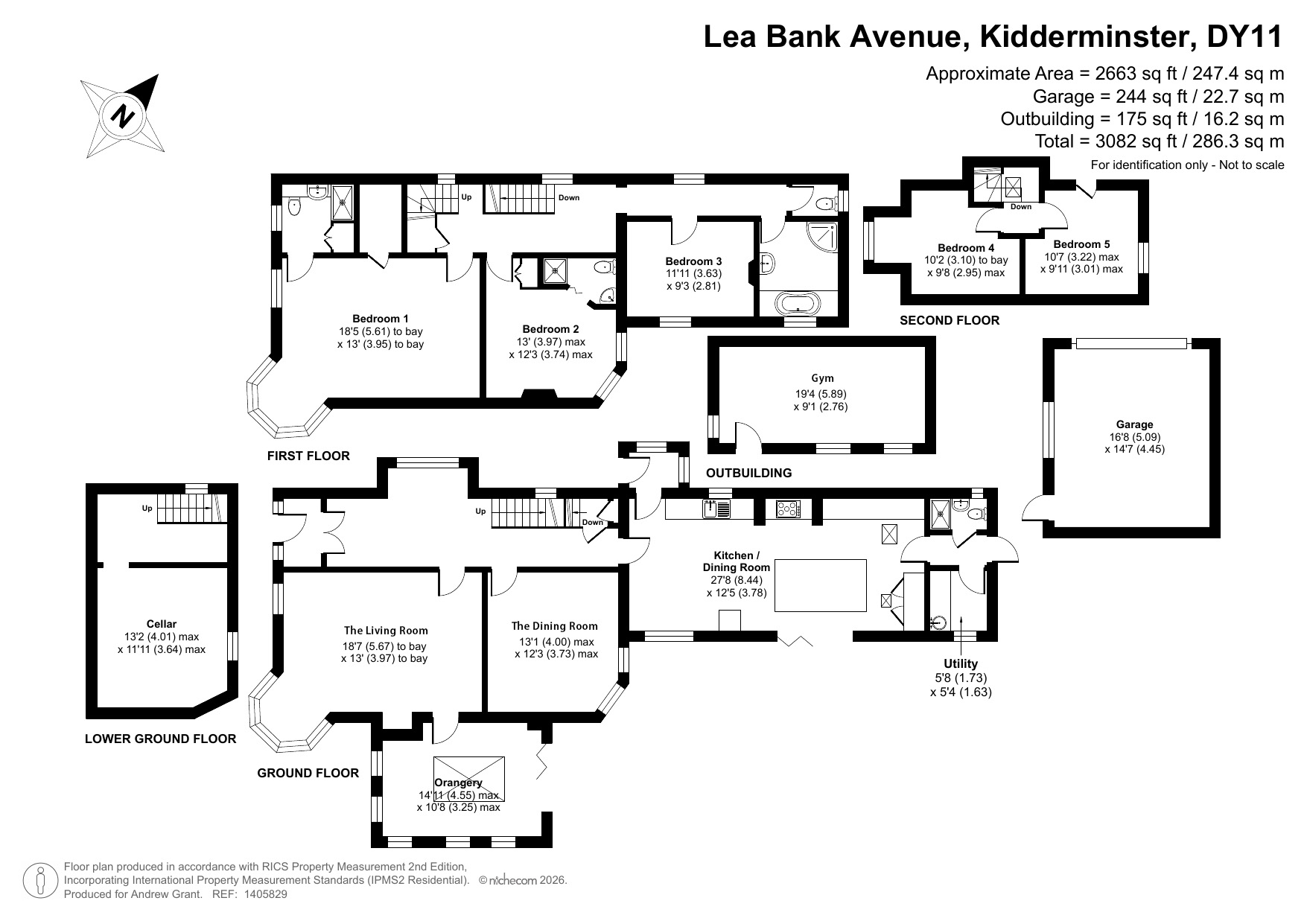 39, Lea Bank Avenue, Kidderminster floorplan