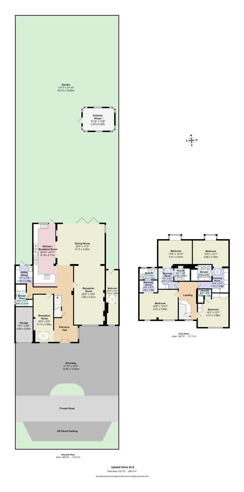 Malaan, Upland Drive, Hatfield floorplan