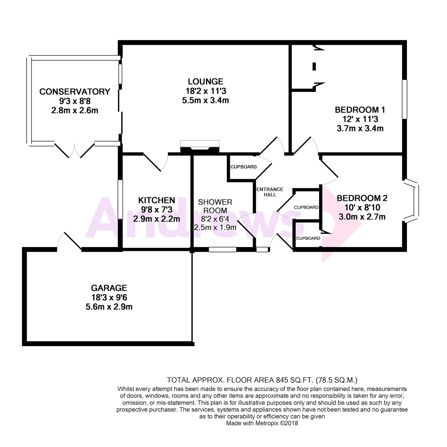 2 Bedrooms Detached bungalow for sale in Fox Close, Stroud, Gloucestershire GL5