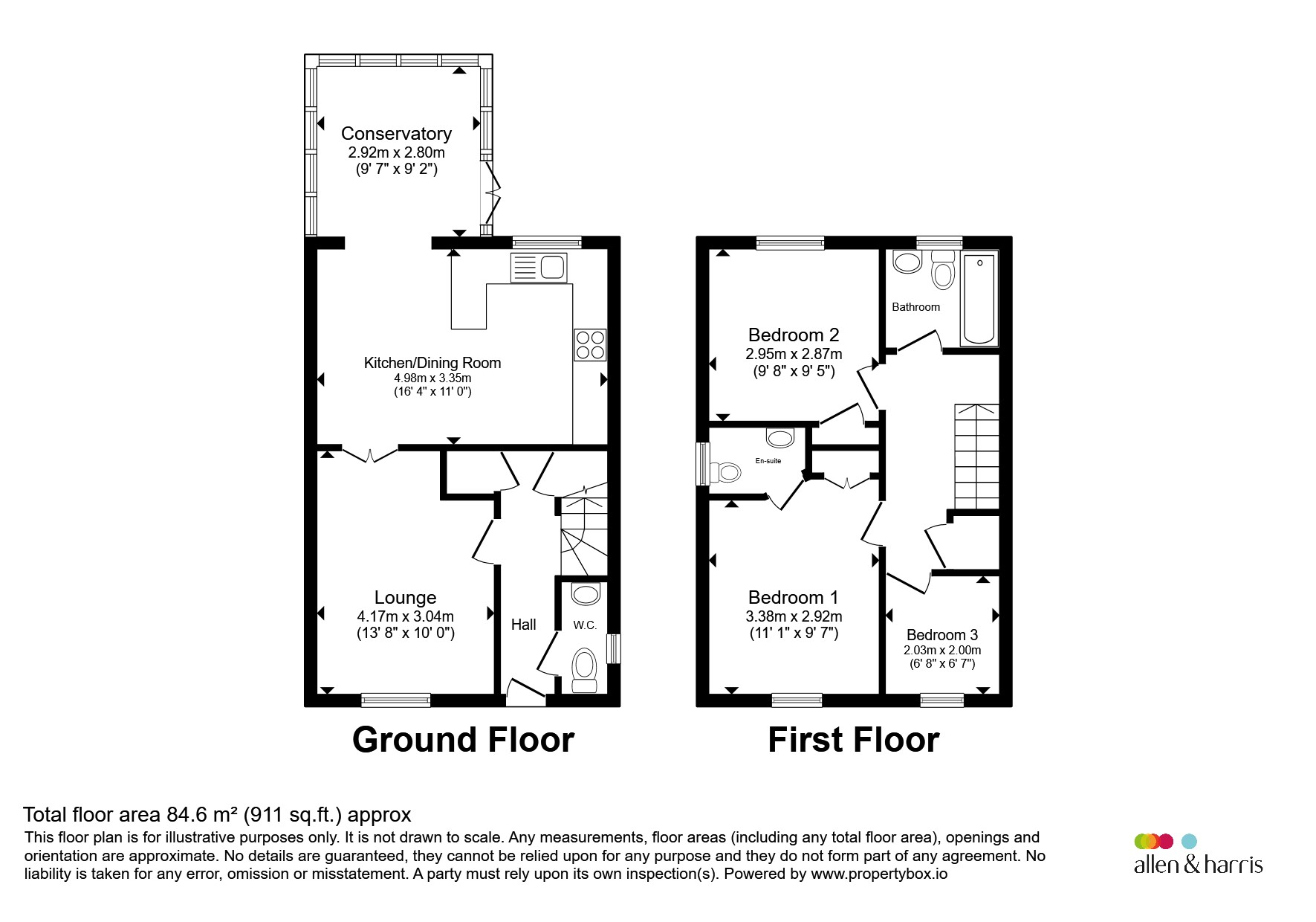22, Cleveland Way, Westbury floorplan