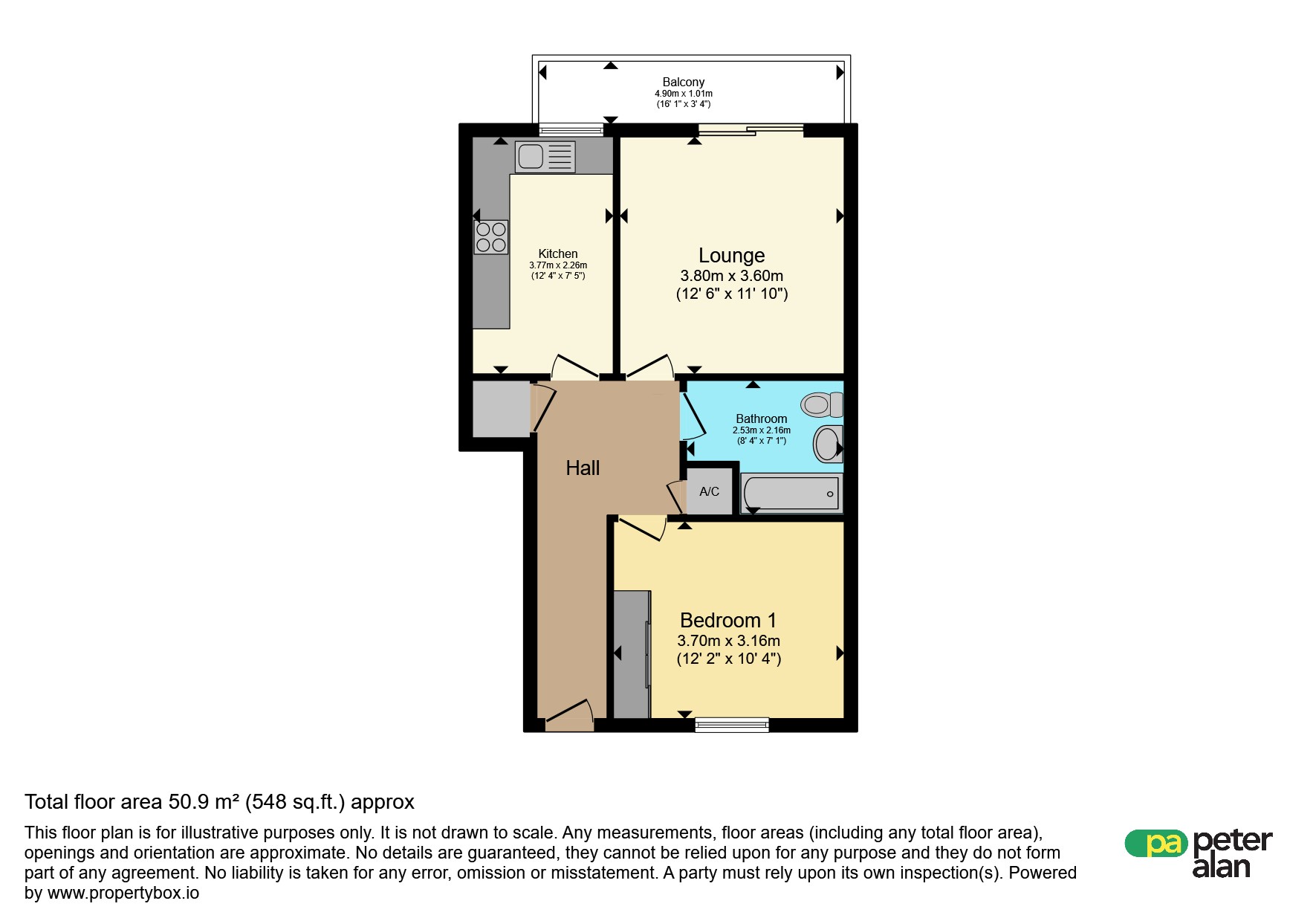 7, Plas Cleddau, Barry floorplan