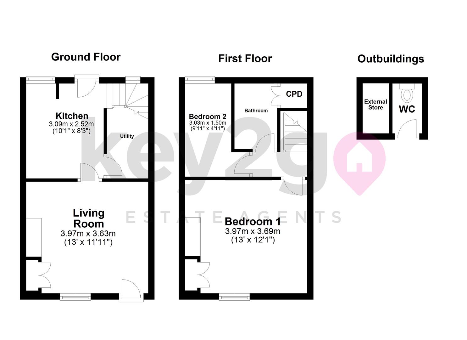 19, Lightwood Road, Sheffield floorplan