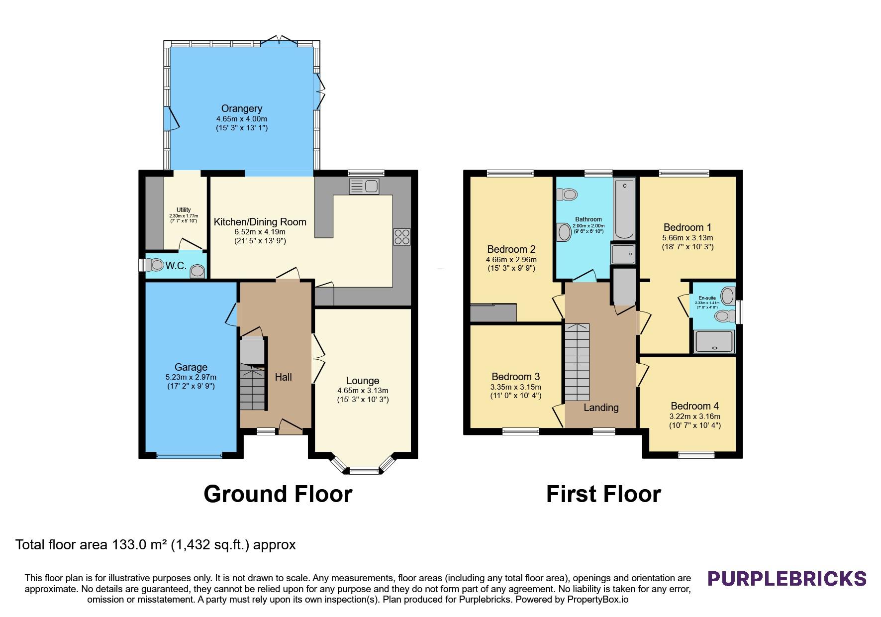 30, Kingsbrook Chase, Rotherham floorplan