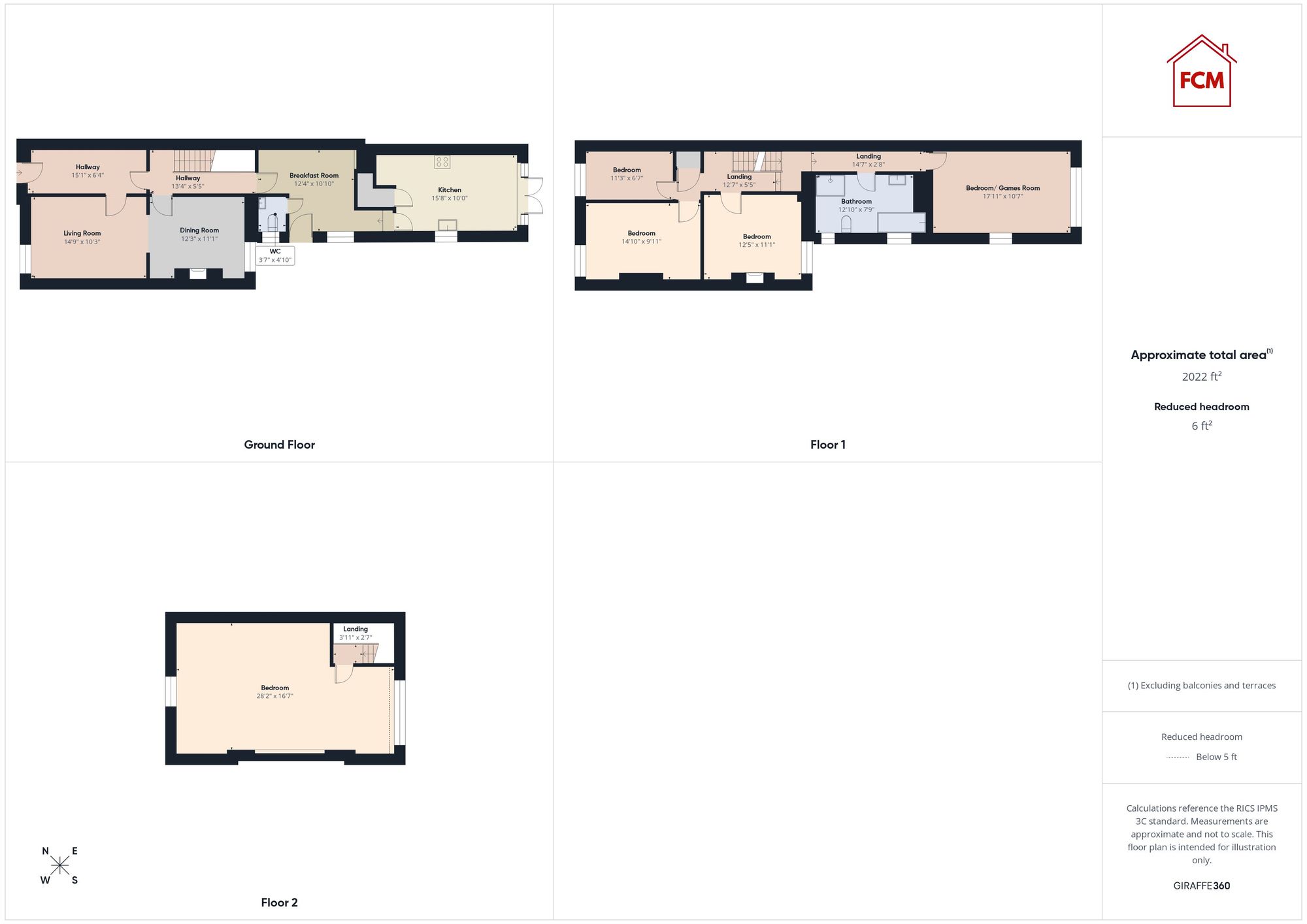 5 Church Street, Moor Row floorplan