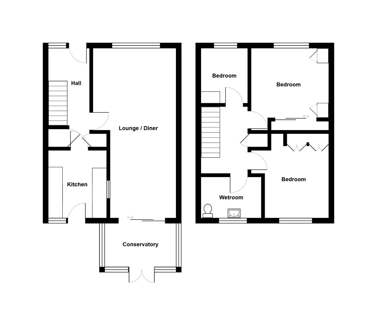 147, Harescombe, Bristol floorplan