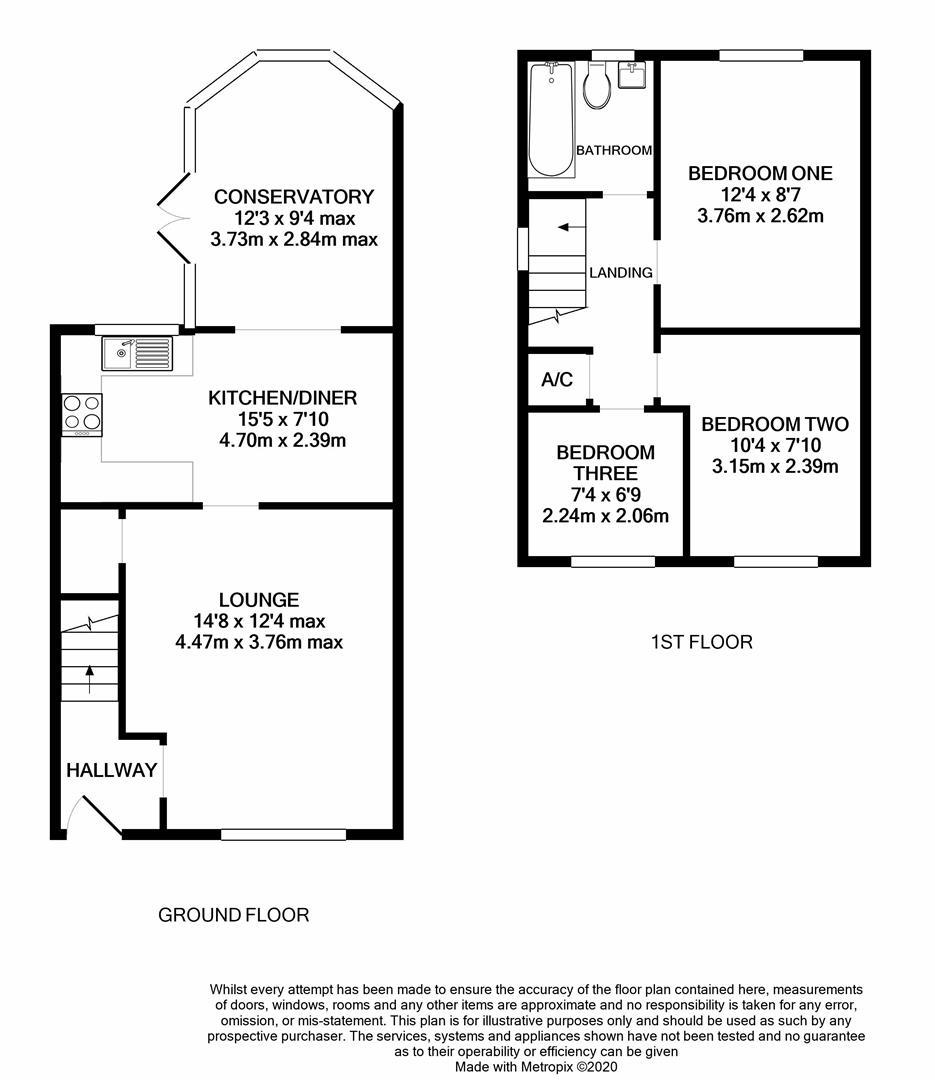 9, Severn Close, Bridgwater floorplan