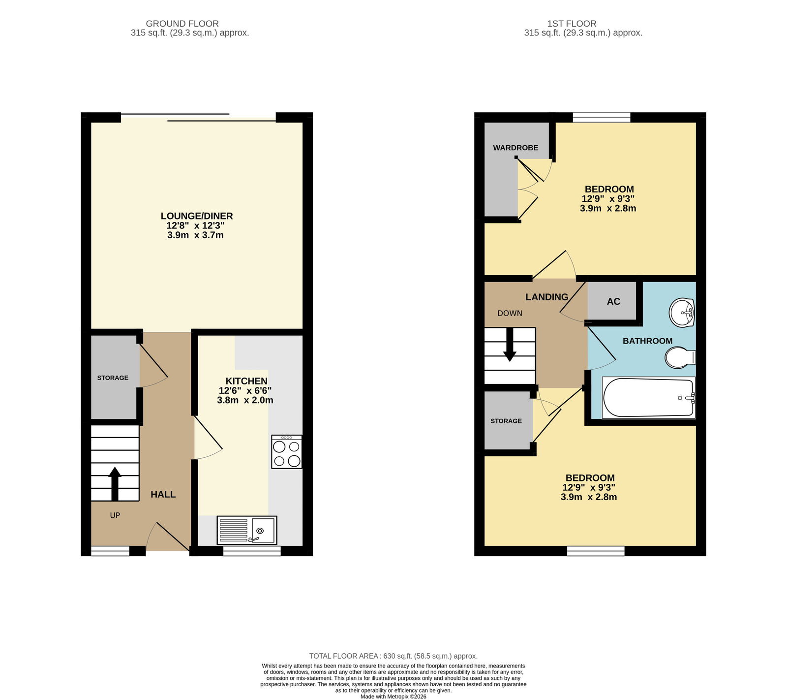 4, Miller Craddock Way, Ledbury floorplan