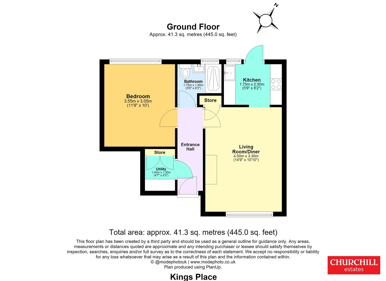 9, Kings Place, Buckhurst Hill floorplan