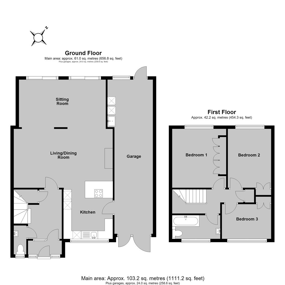 4, Everard Way, Faversham floorplan