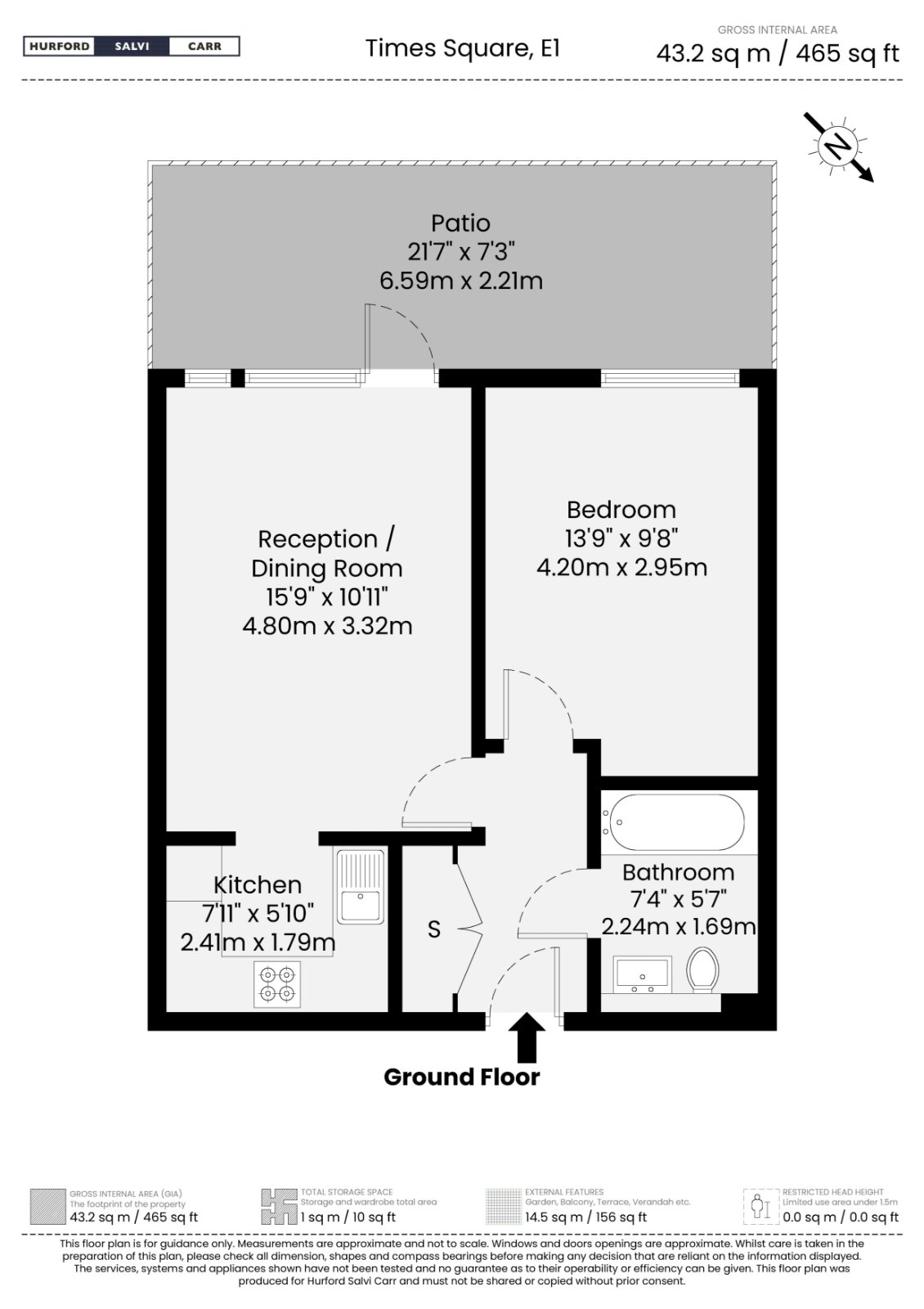 2,, Times Square, London floorplan