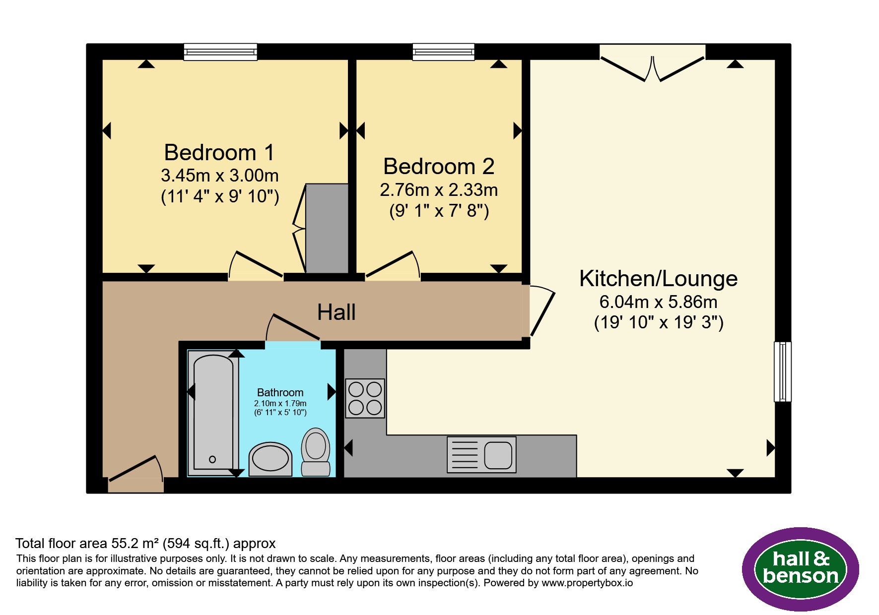 Apt 6, Jackdaw Close, Slack Lane, Derby floorplan