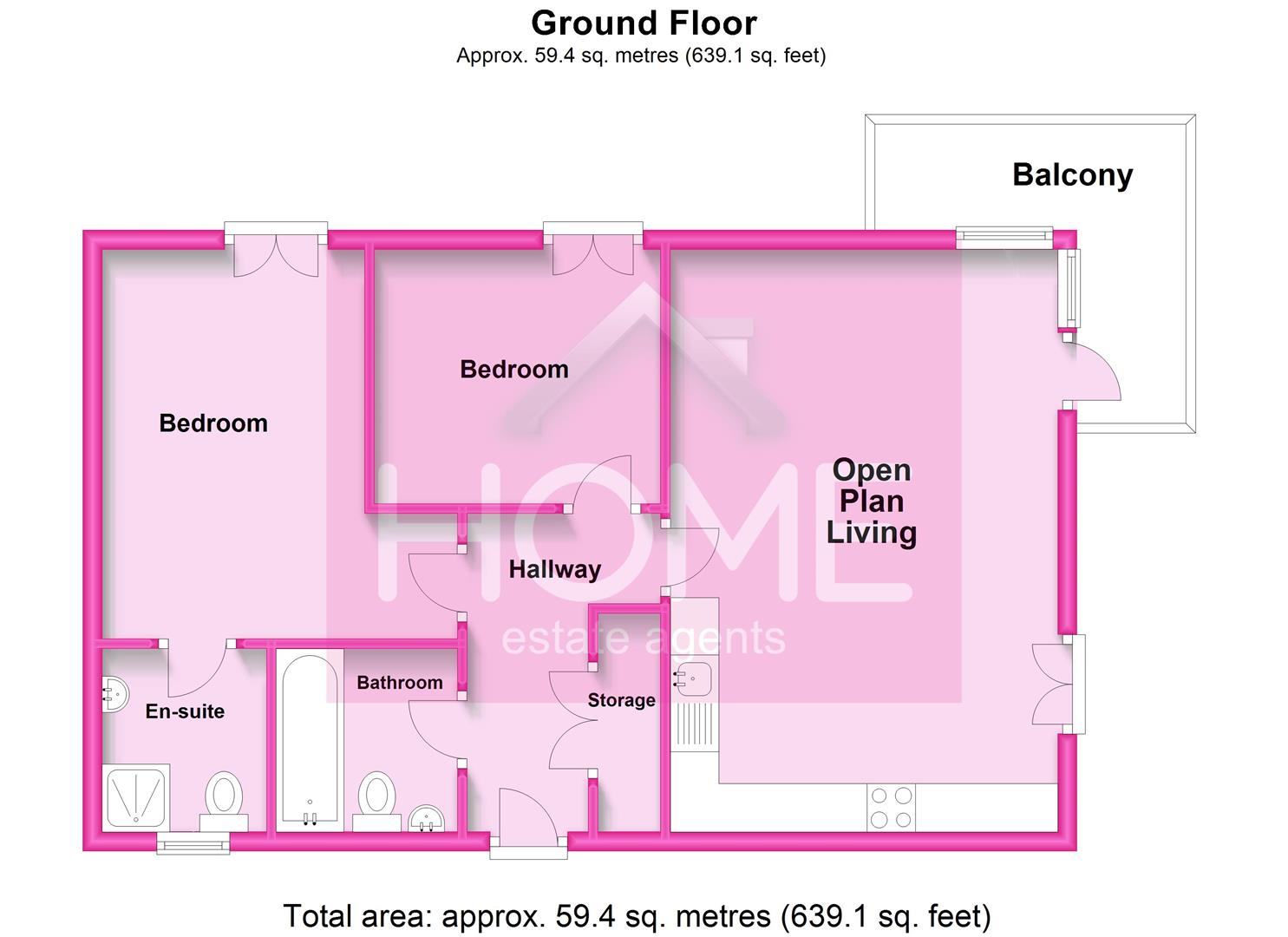 Lostock Lane, Lostock, Bolton BL6, 2 bedroom flat for sale 64480789