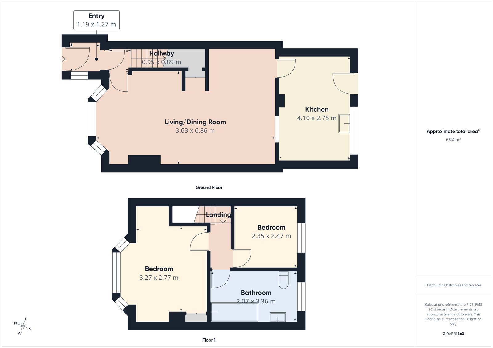 232, St Peters Rise, Bristol floorplan