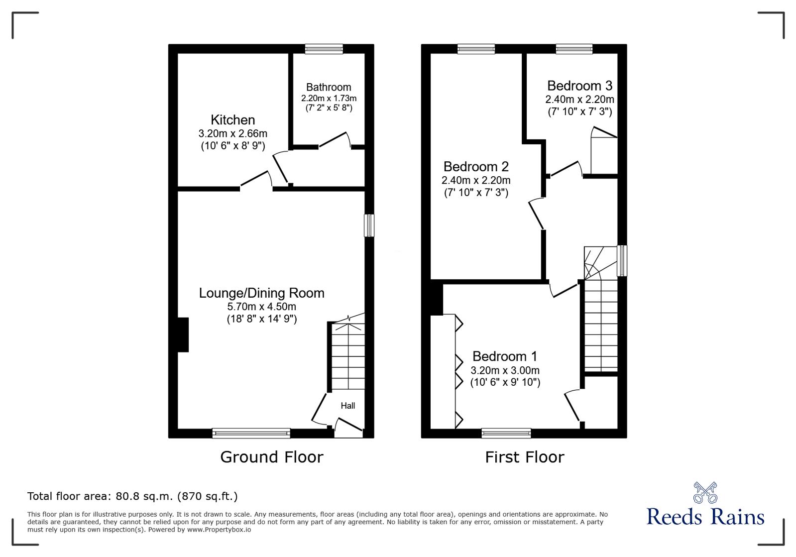 10, Glenroy Gardens, Durham floorplan