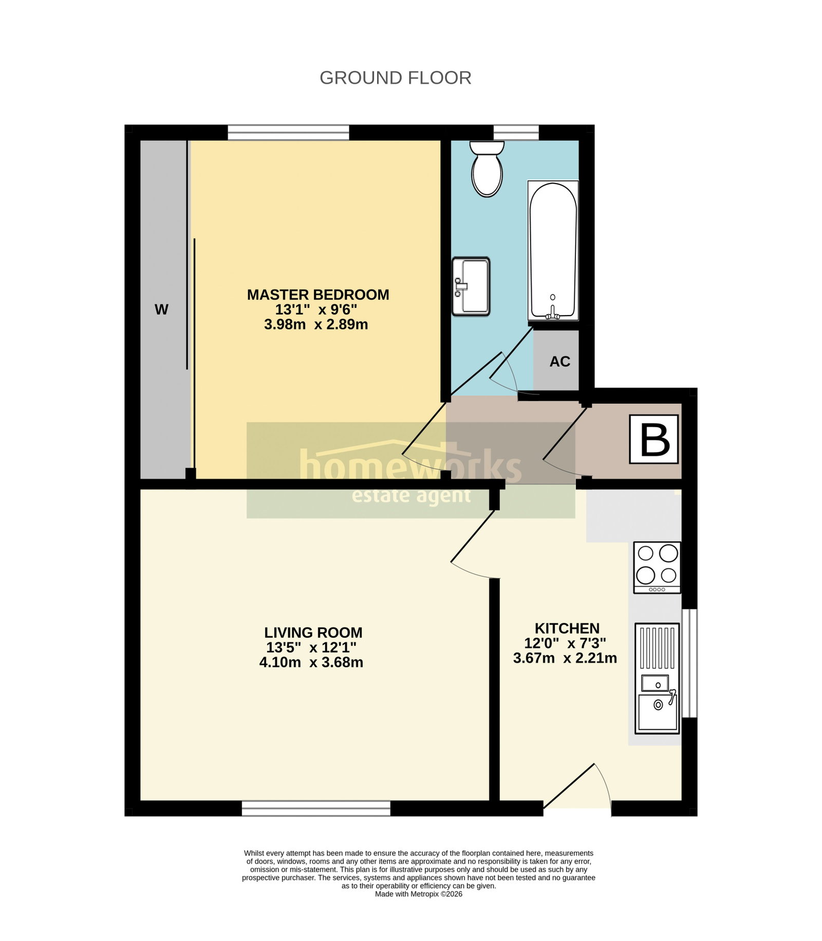 51a, London Road, Dereham floorplan