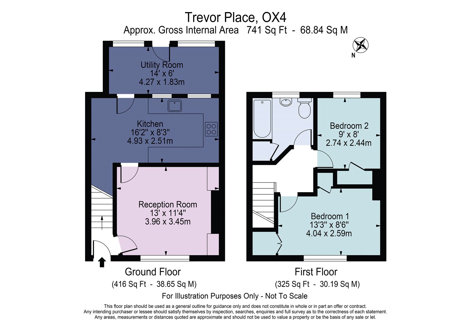 6, Trevor Place, Oxfordshire floorplan
