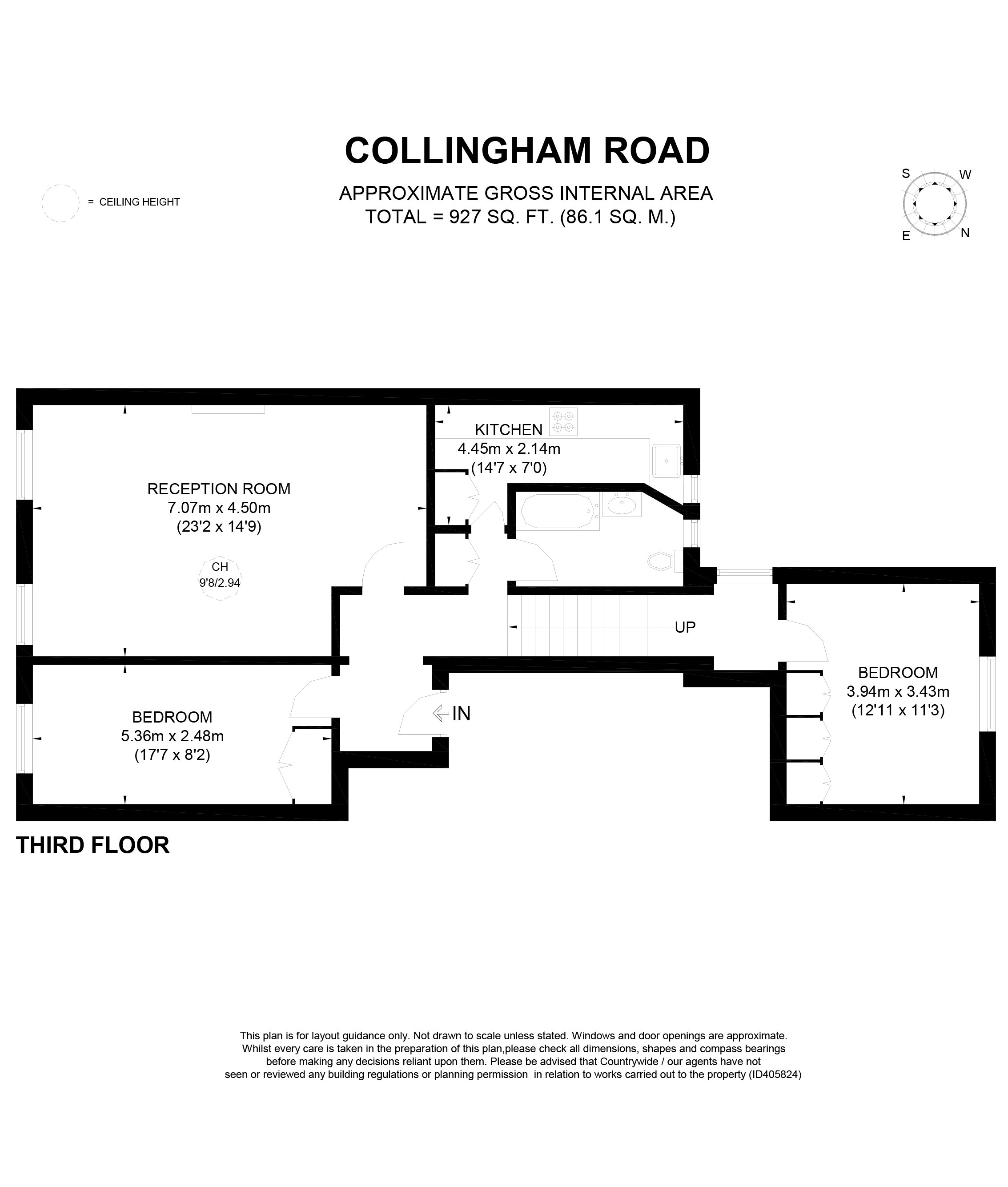 2 Bedrooms Flat to rent in 17 Collingham Road, London SW5