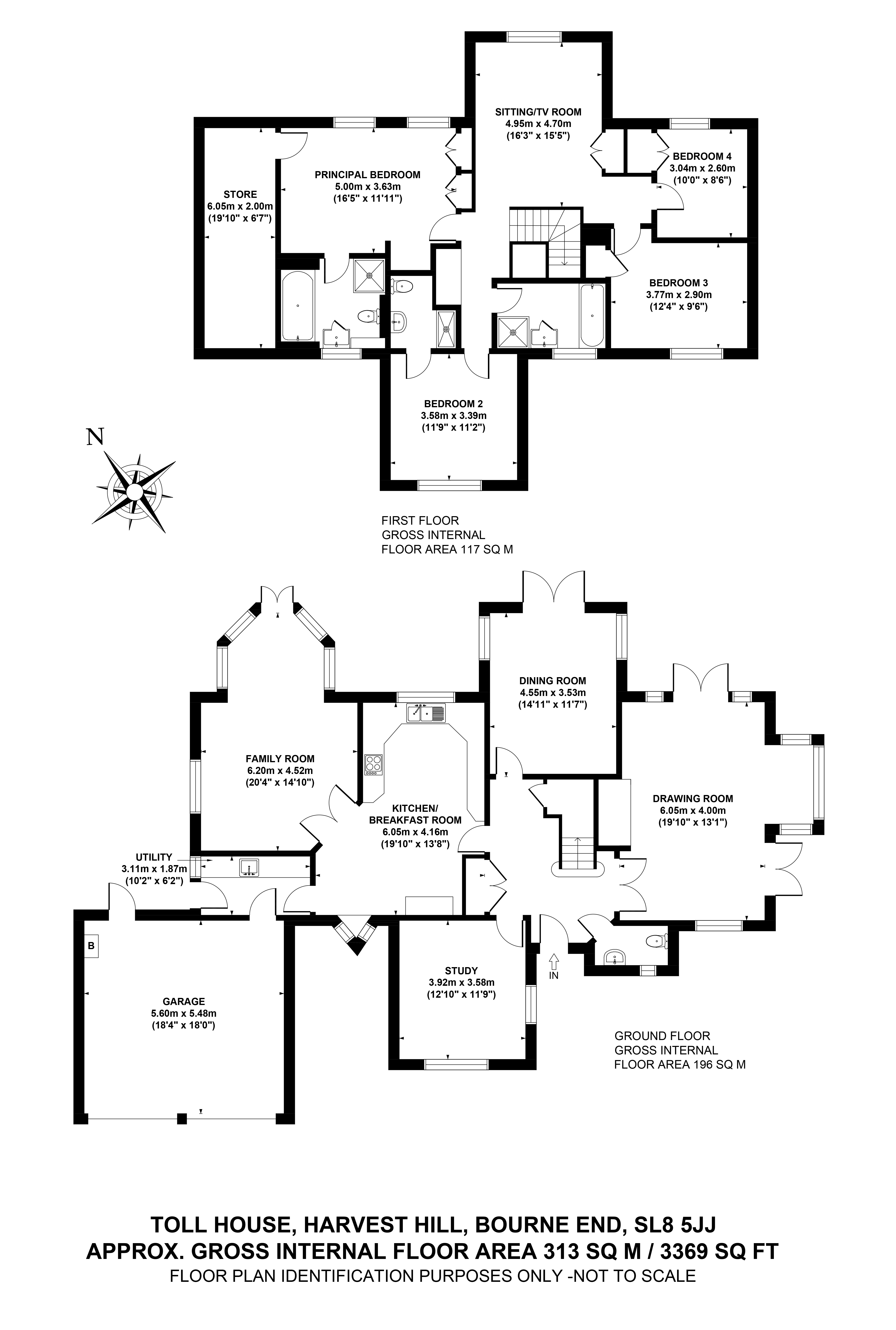 Harvest Hill, Nr Bourne End, Buckinghamshire SL8, 4 bedroom detached