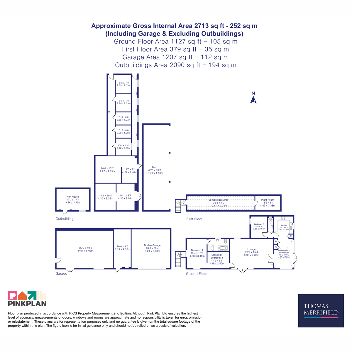 Springhill, Longworth floorplan
