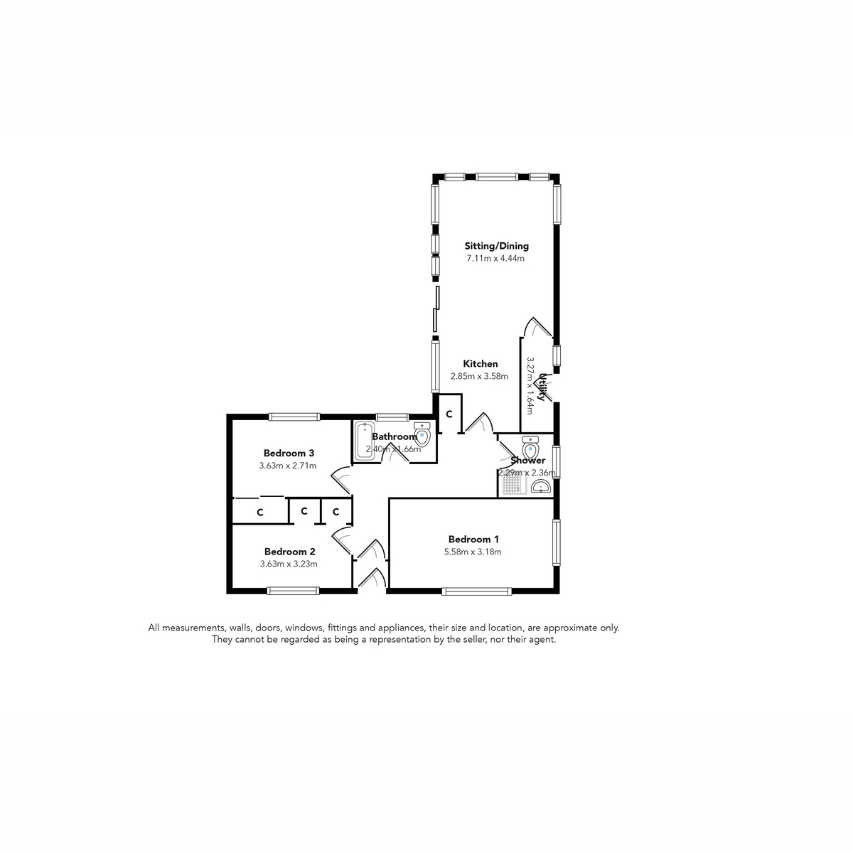 Deanas, Deanas, Port Righ, Carradale East floorplan