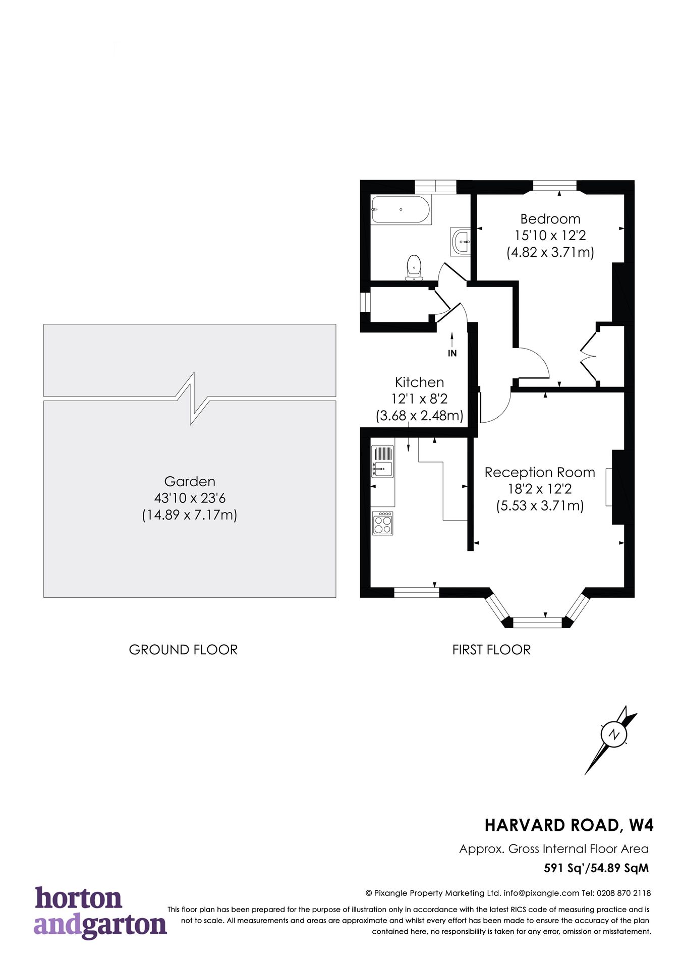 Harvard Road, London floorplan