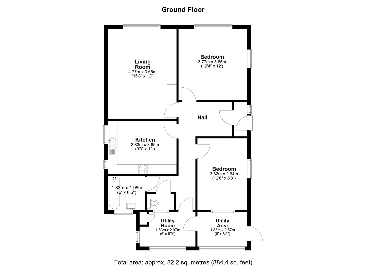 Hockers Lane, Maidstone floorplan