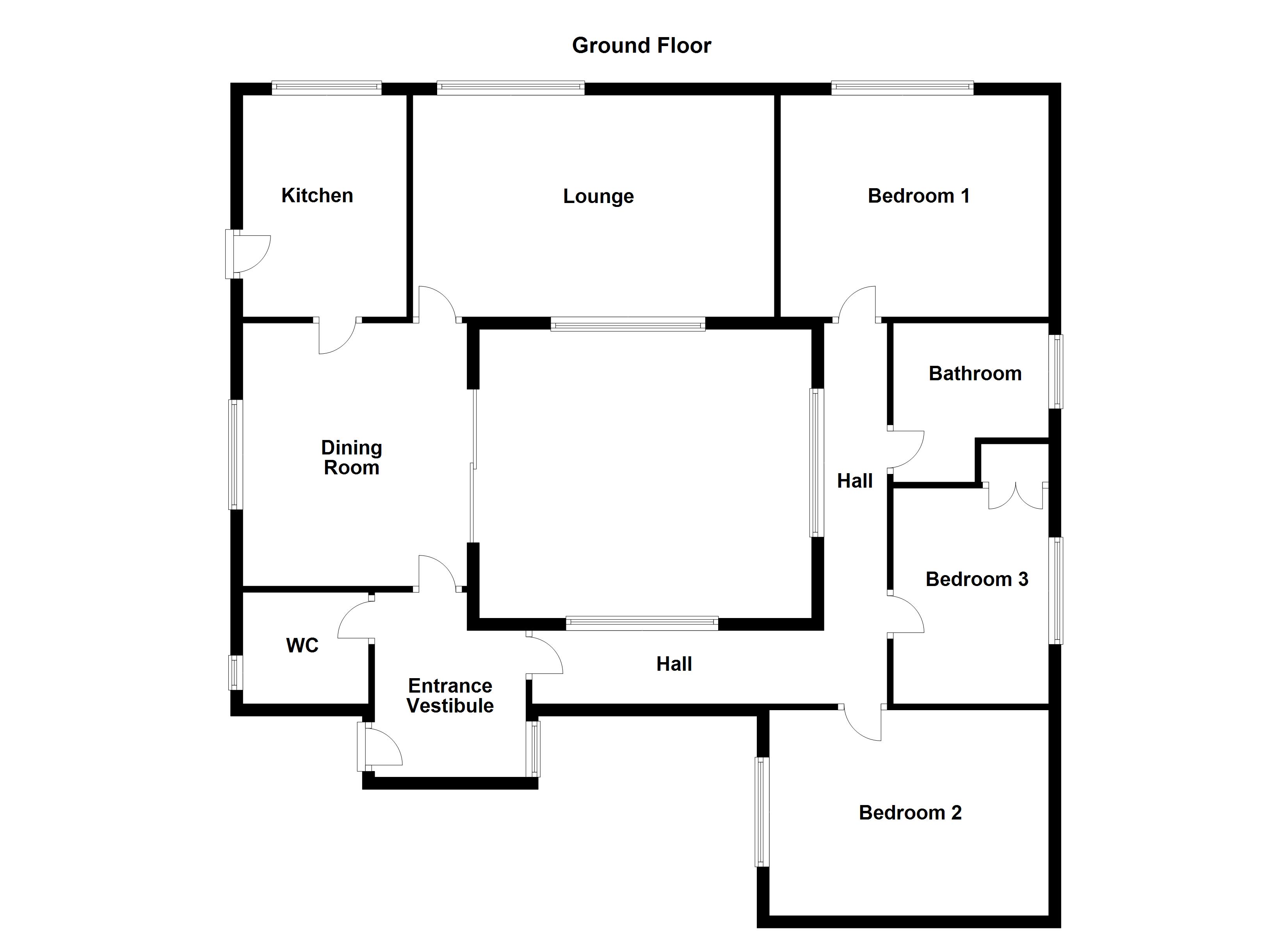 3 Bedrooms Detached bungalow for sale in Southfield Lane, Horbury, Wakefield WF4