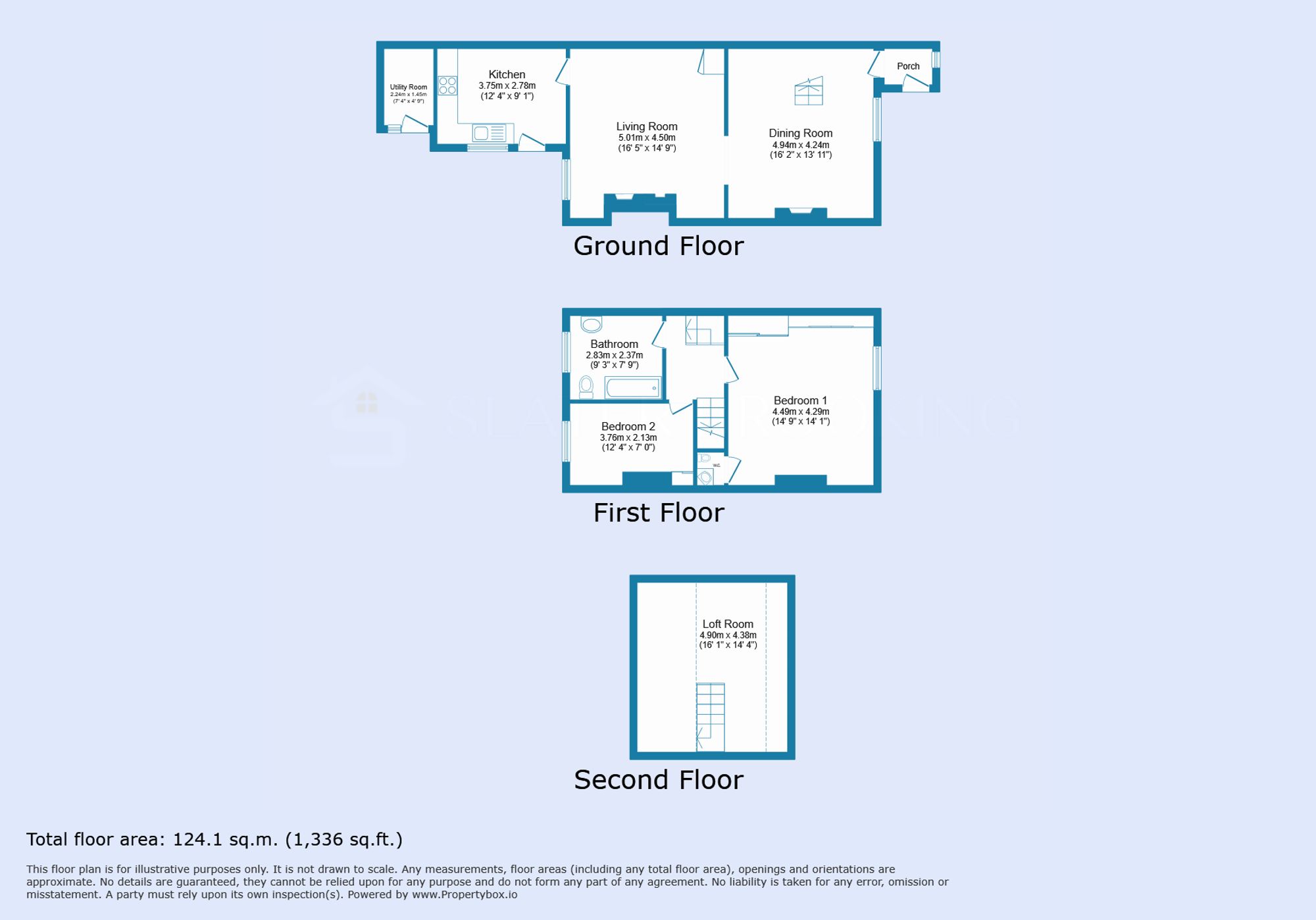 33 Peel Brow, Bury floorplan