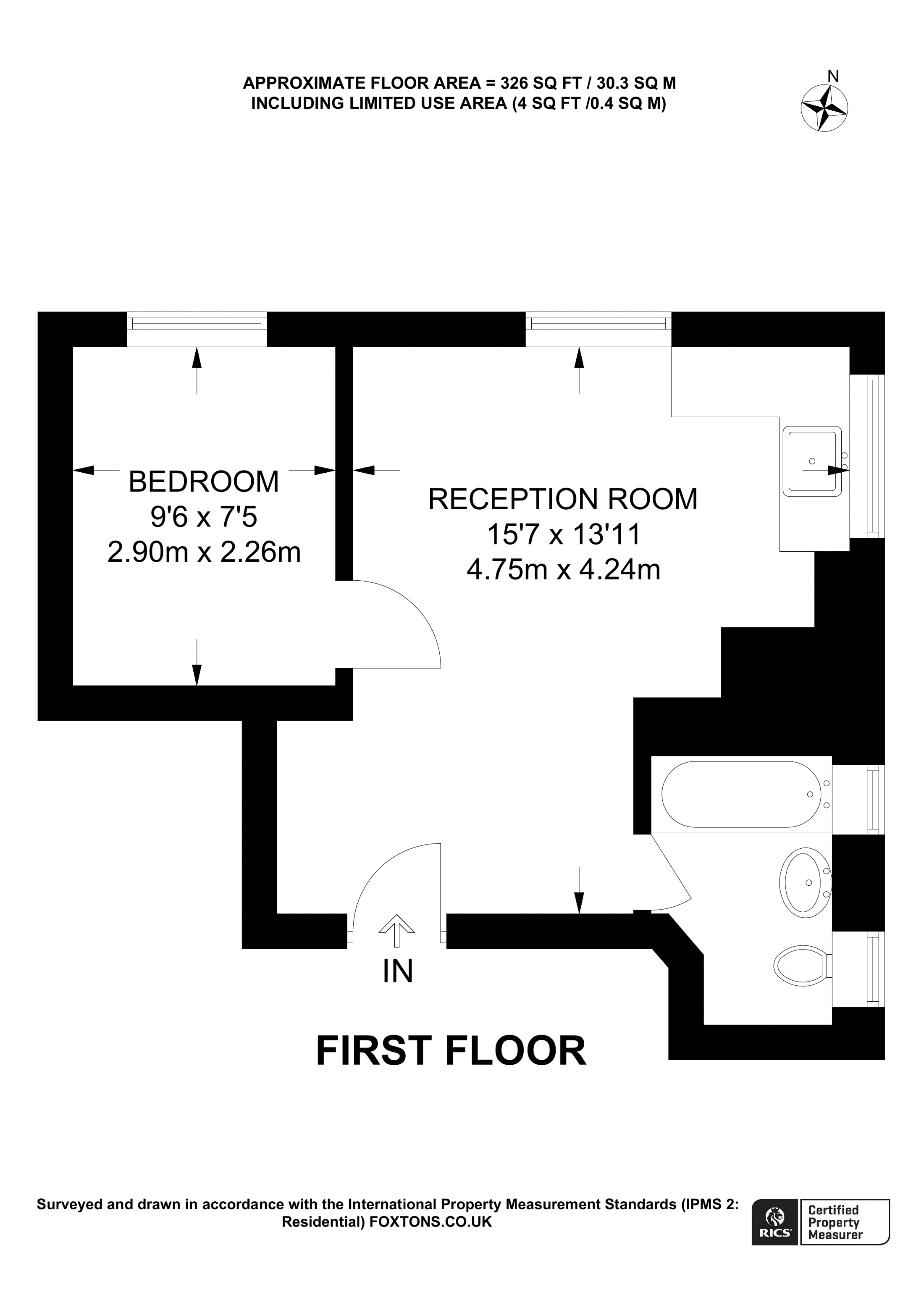 St Augustines Avenue, South Croydon CR2, 1 bedroom flat for sale