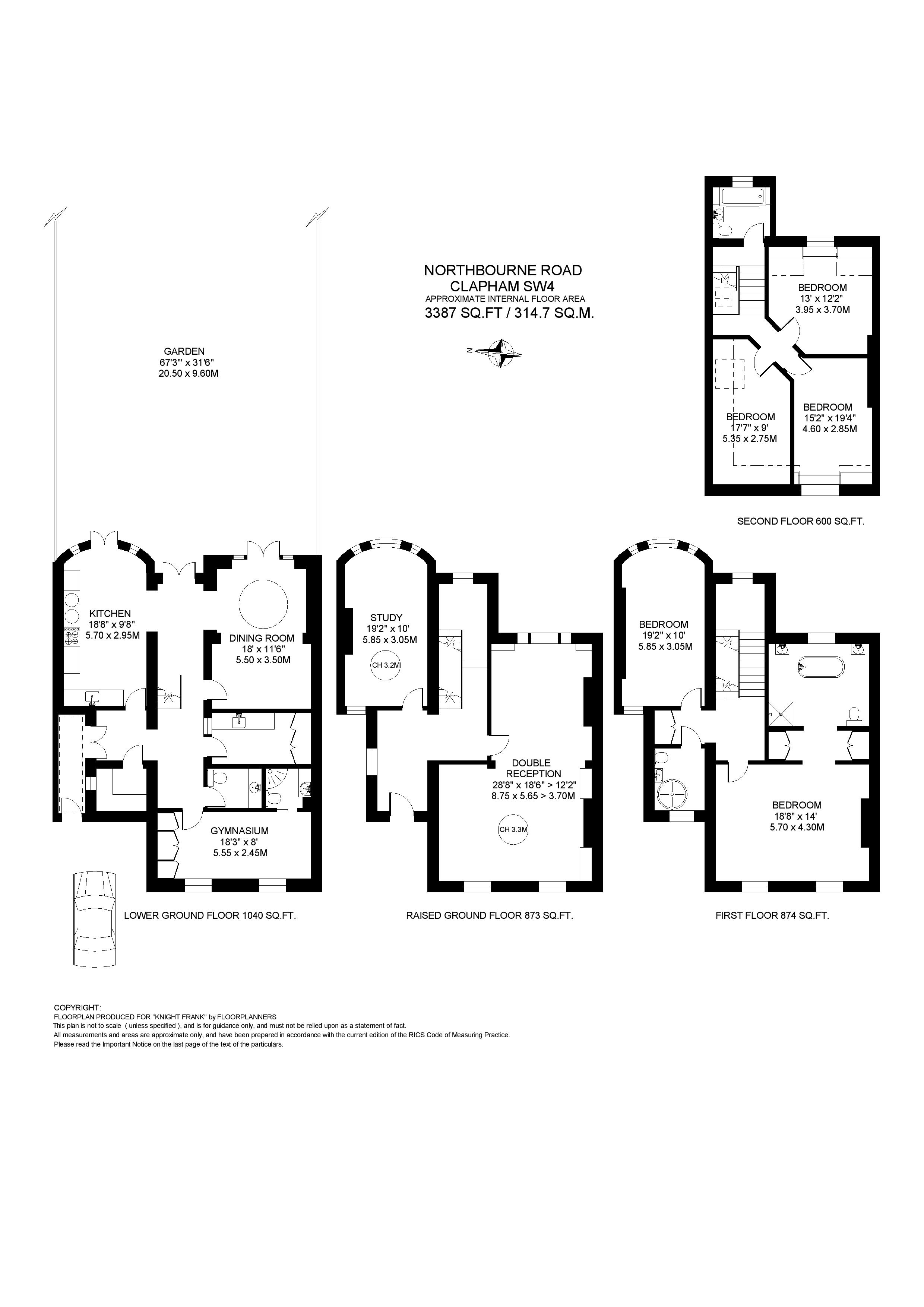 11, Northbourne Road, London floorplan