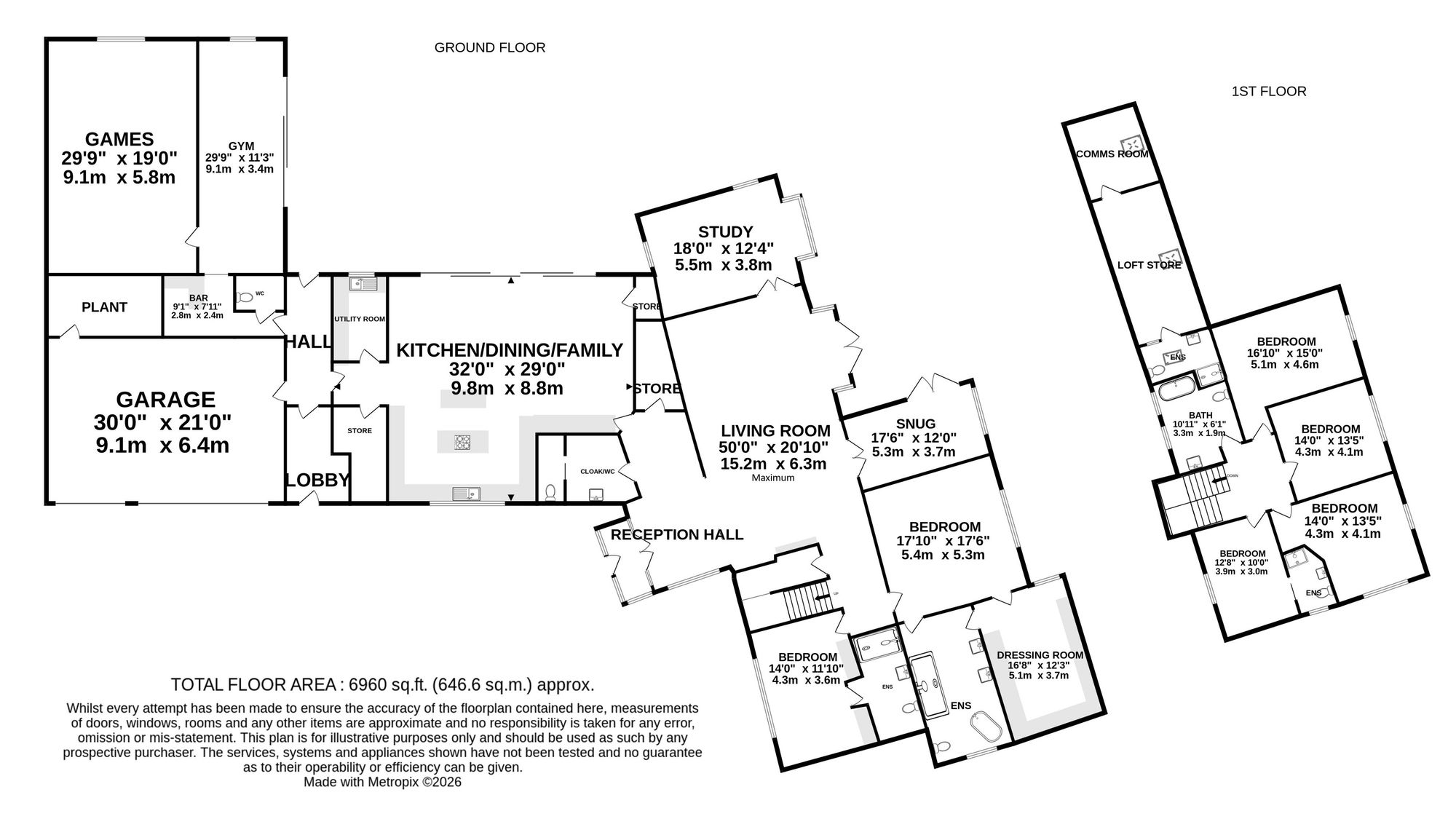 6 Broadway, Altrincham floorplan