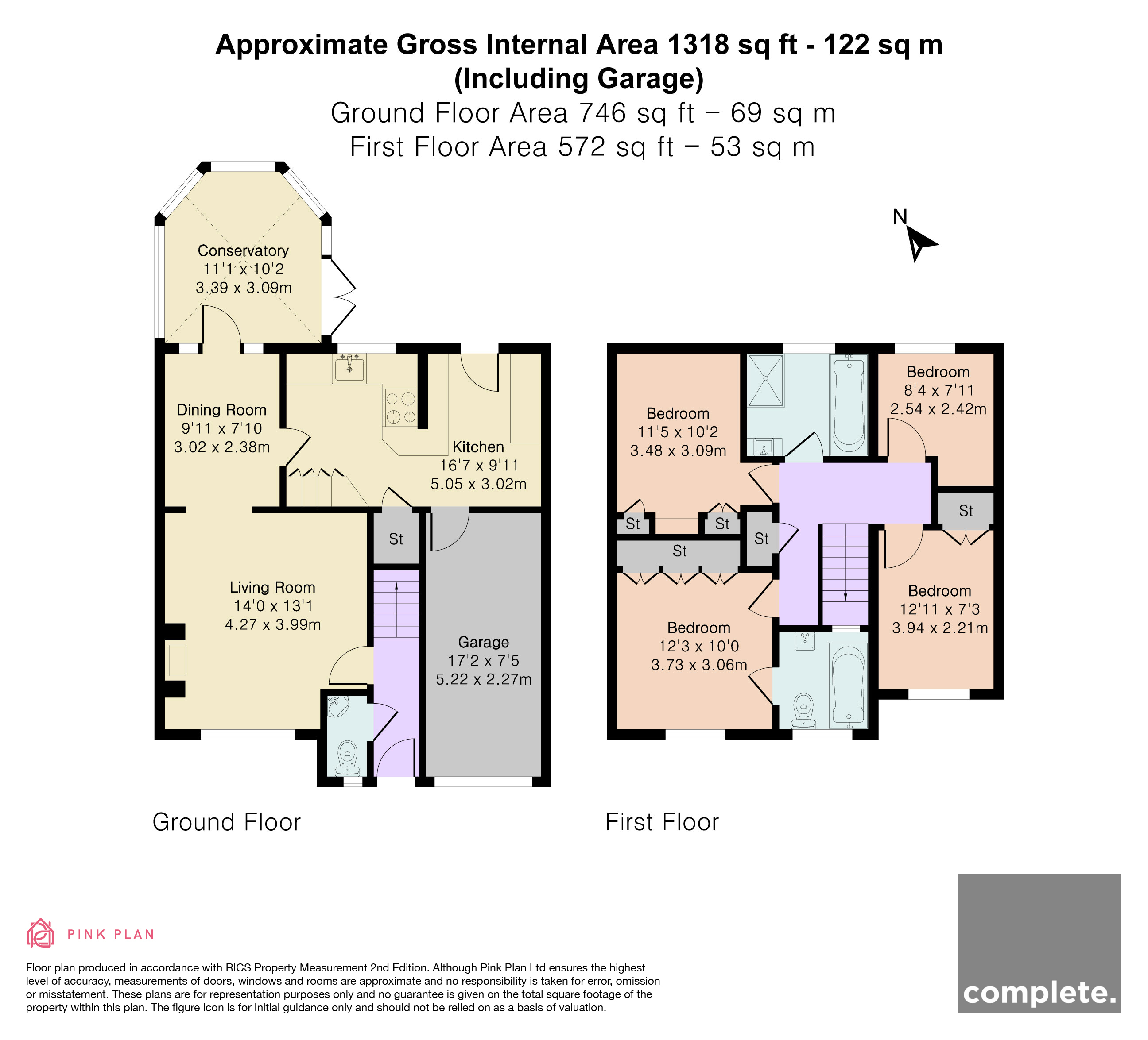 7, Beaumont Close, Newton Abbot floorplan