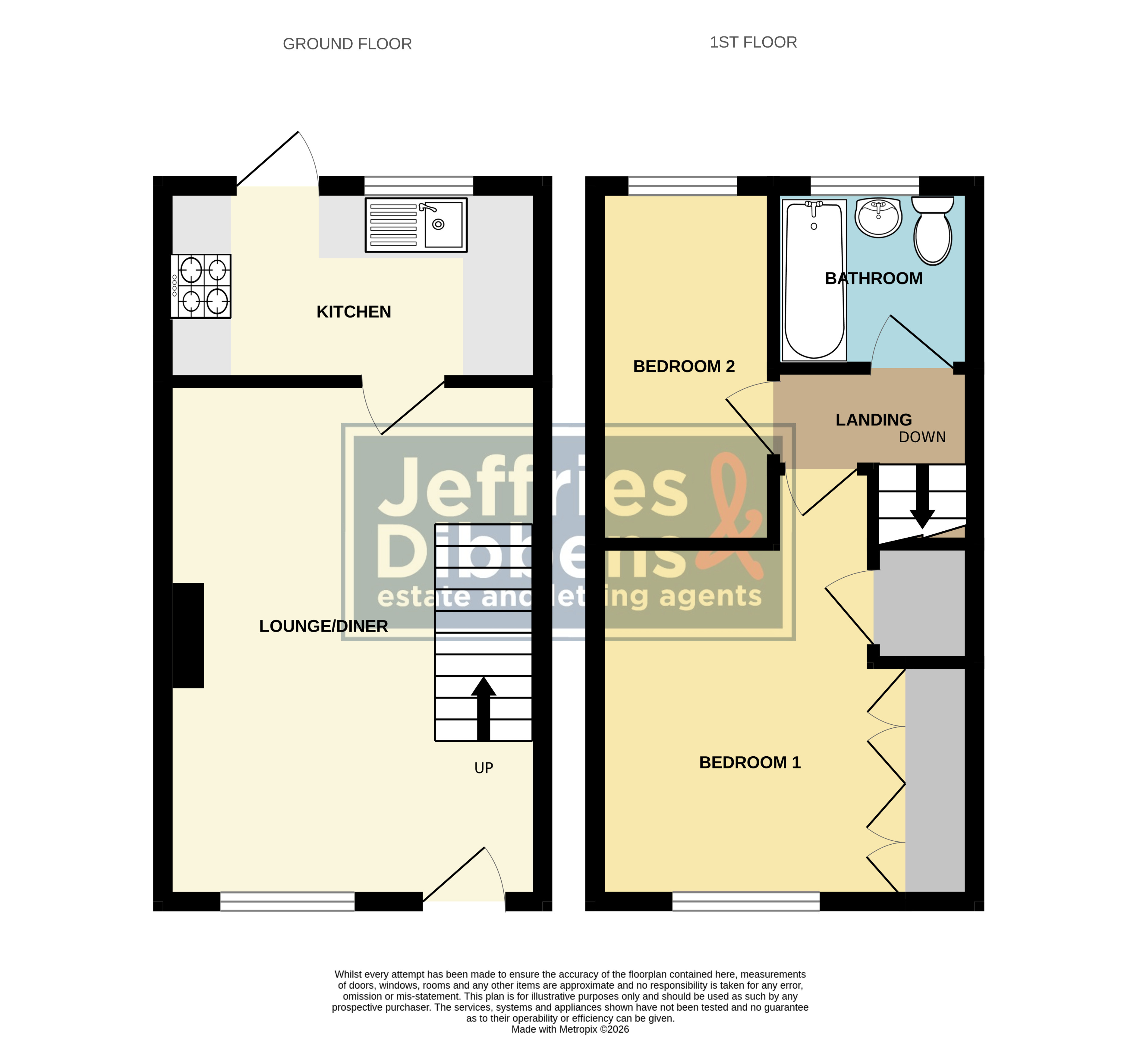 22, Tattershall Crescent, Fareham floorplan