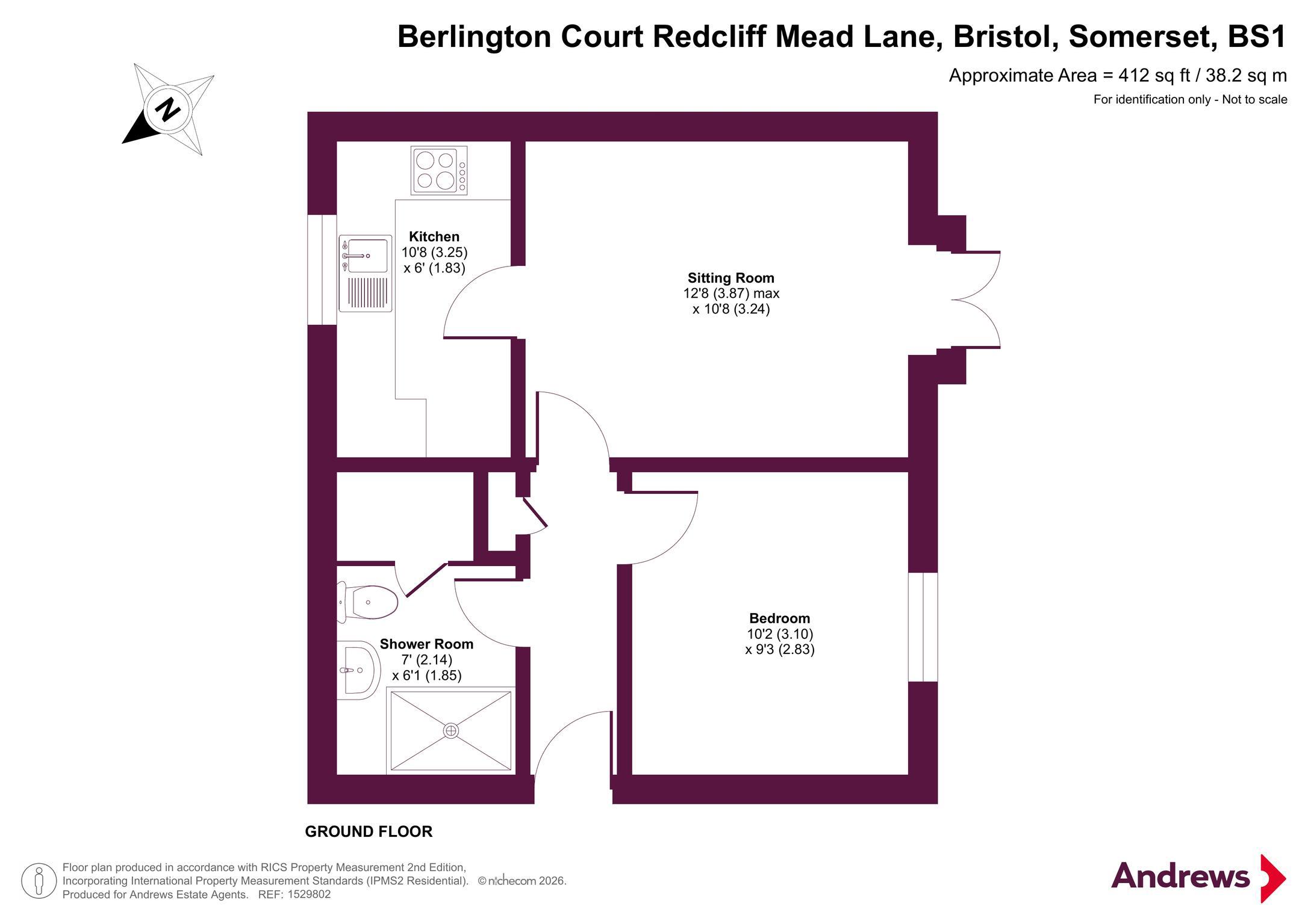 Redcliff Mead Lane, Somerset floorplan