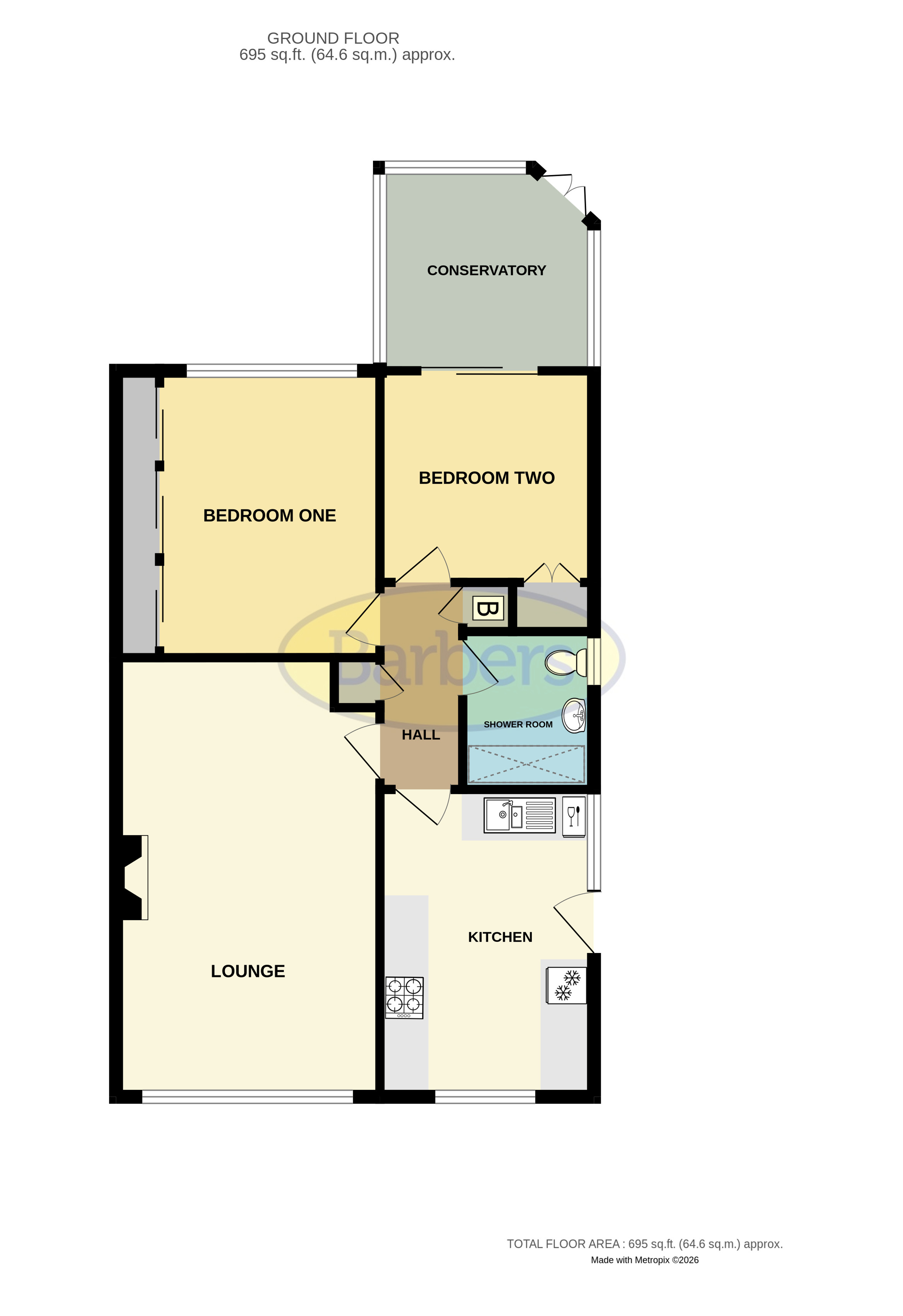 32, Broomfield Road, Telford floorplan
