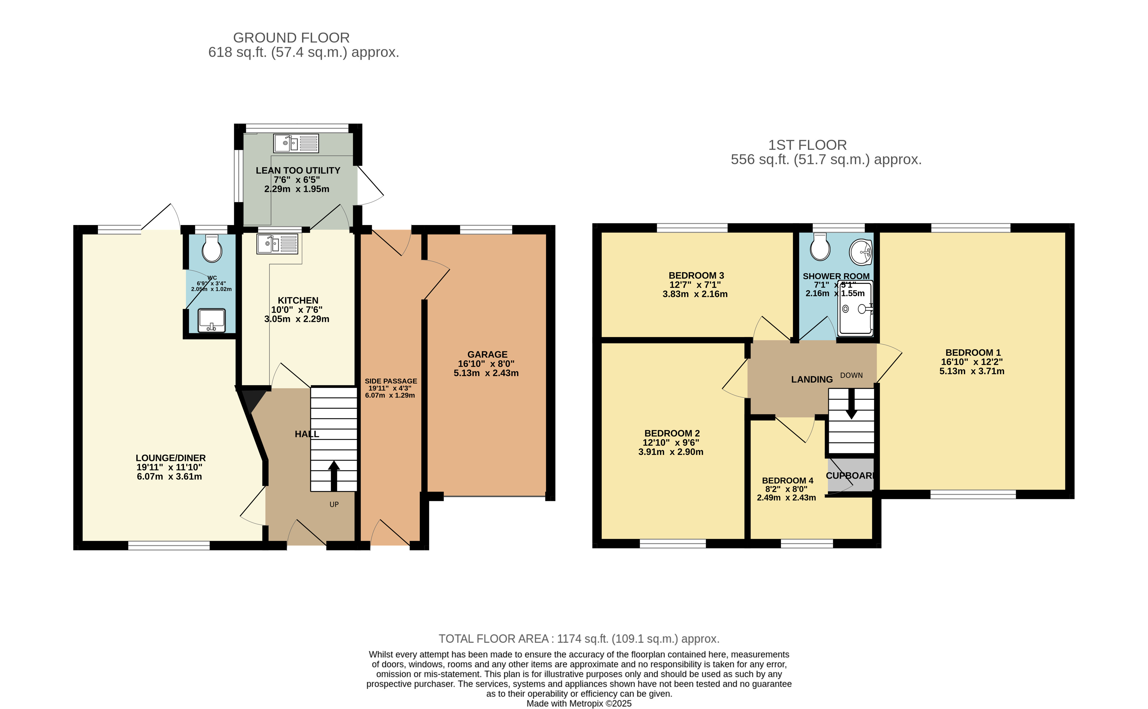 7, Westerby Close, Leicester floorplan