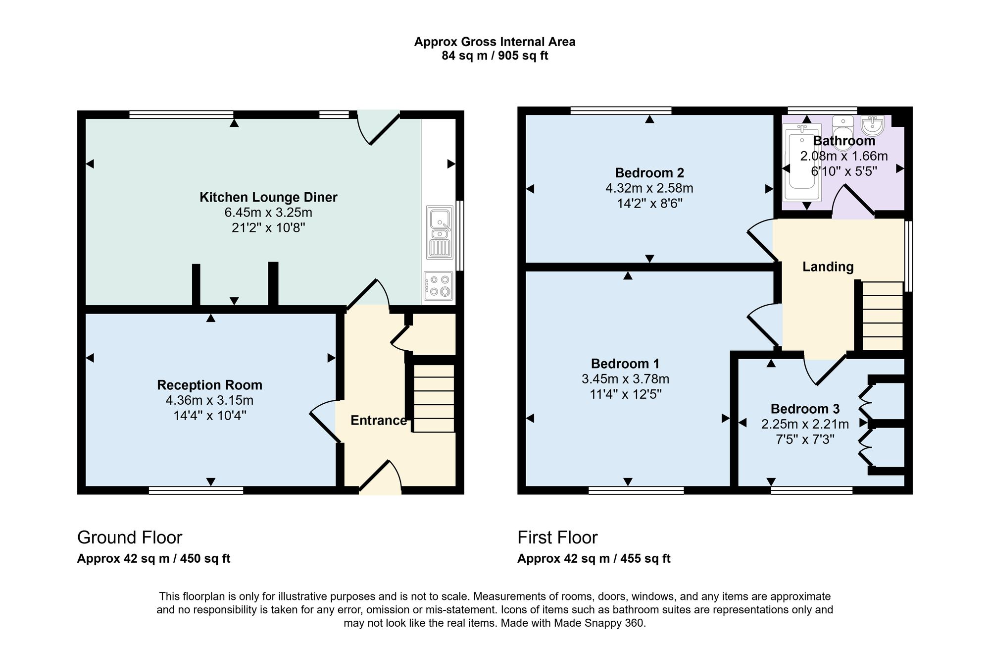 10 Stanford Close, Woodford Green floorplan