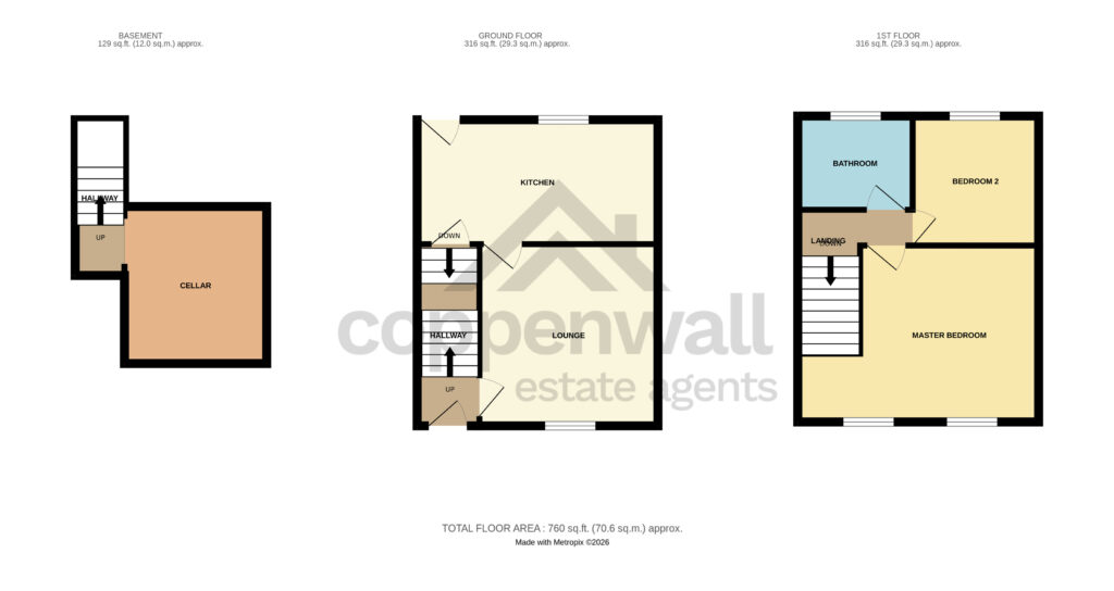 545, Newchurch Road, Bacup floorplan