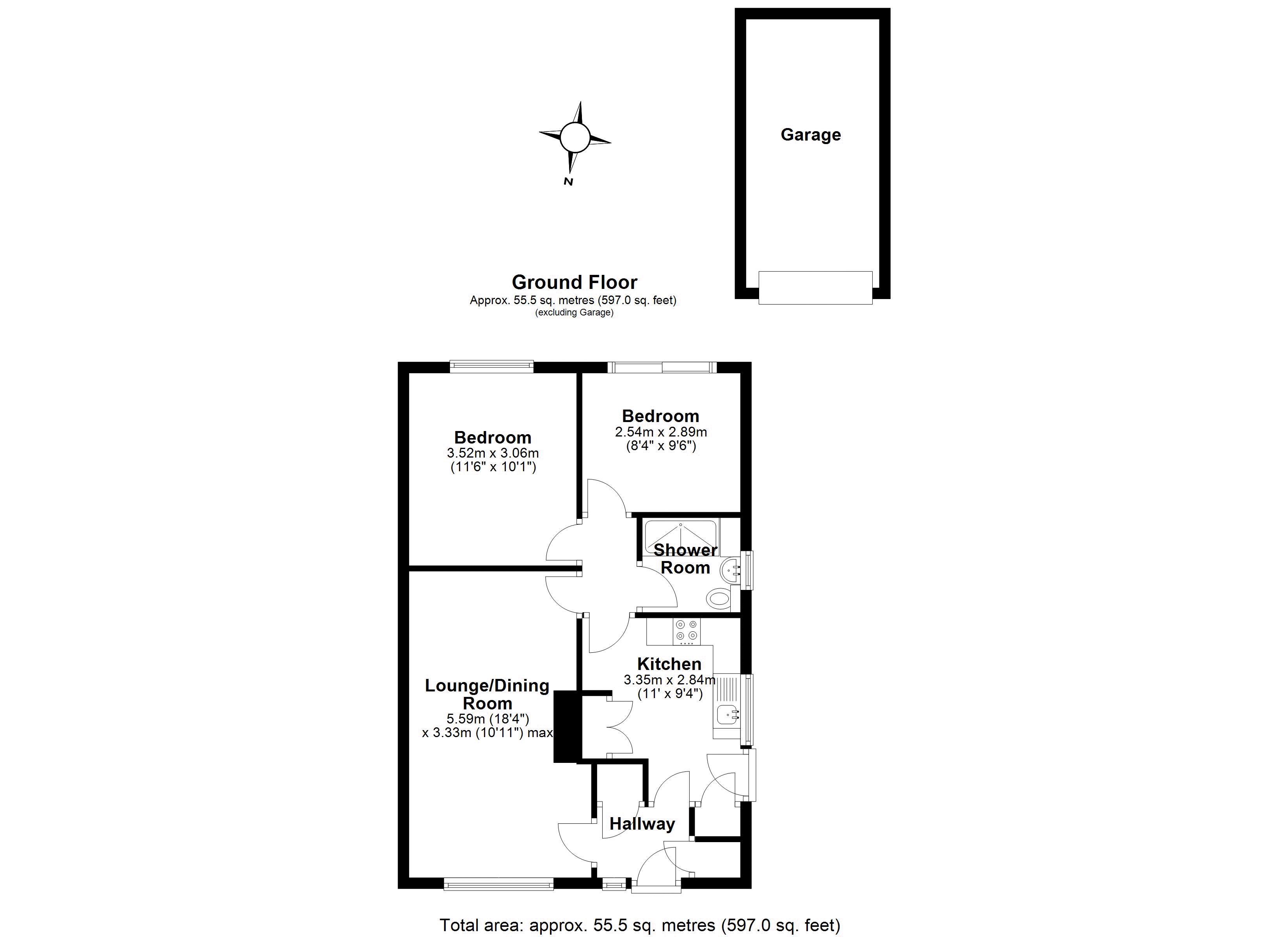 48, Coalport Road, Broseley floorplan