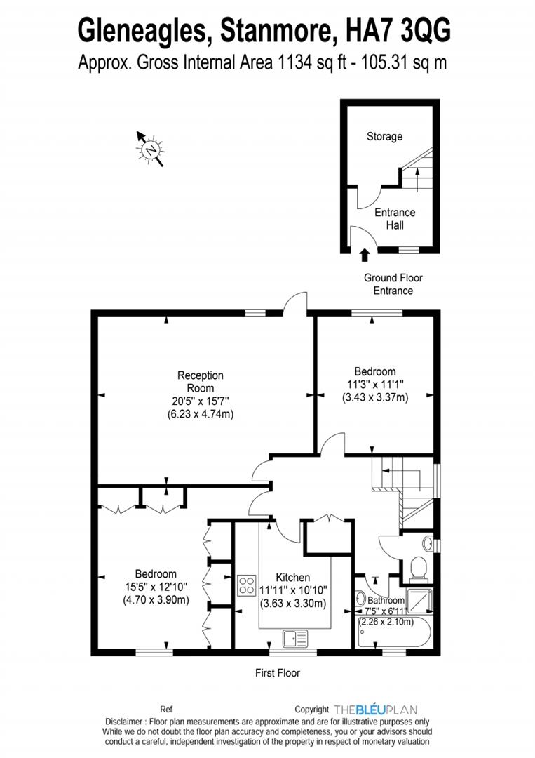 2 Bedrooms Flat for sale in Gleneagles, Stanmore HA7